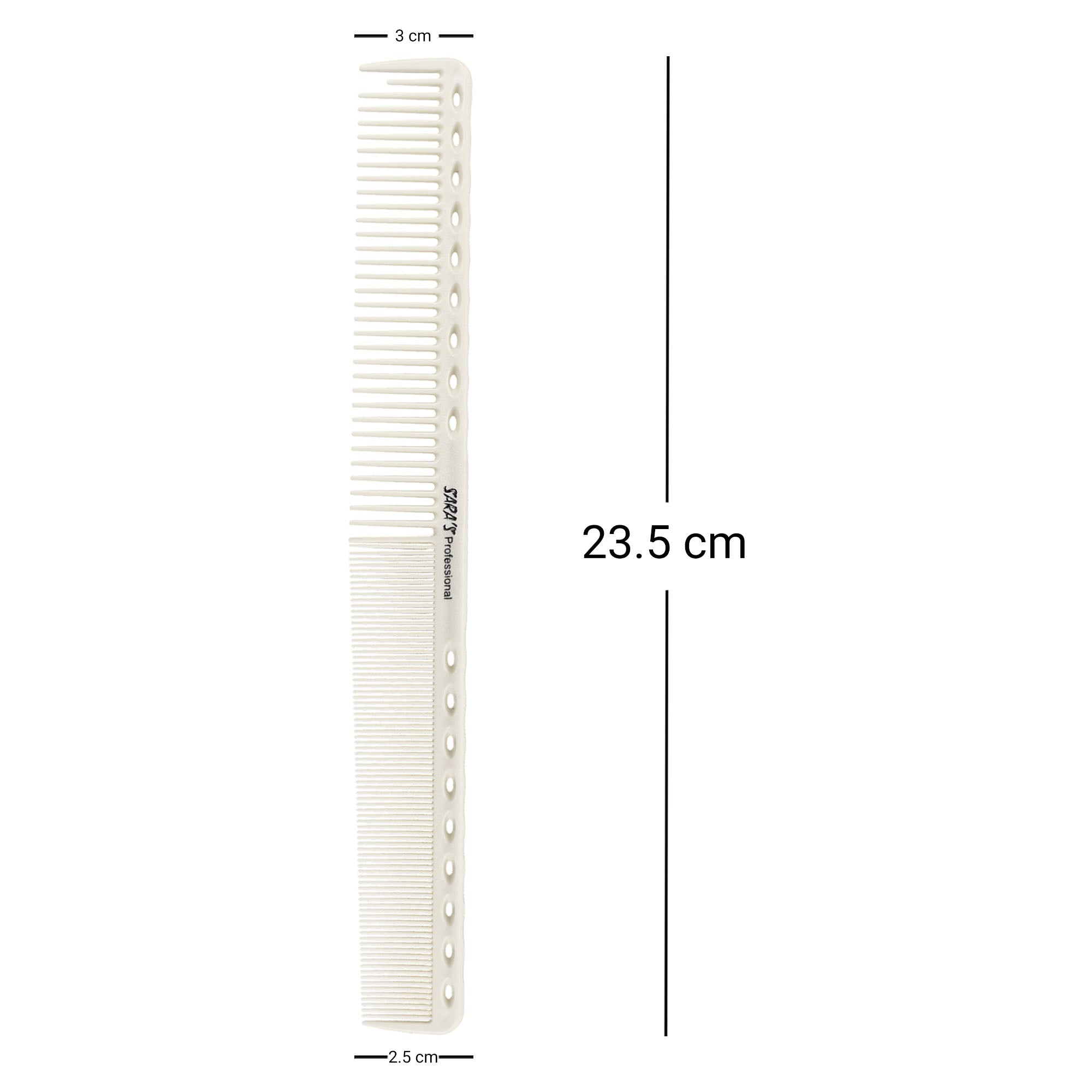 Eson - Tortoise Shell Cutting Comb Fine Tooth