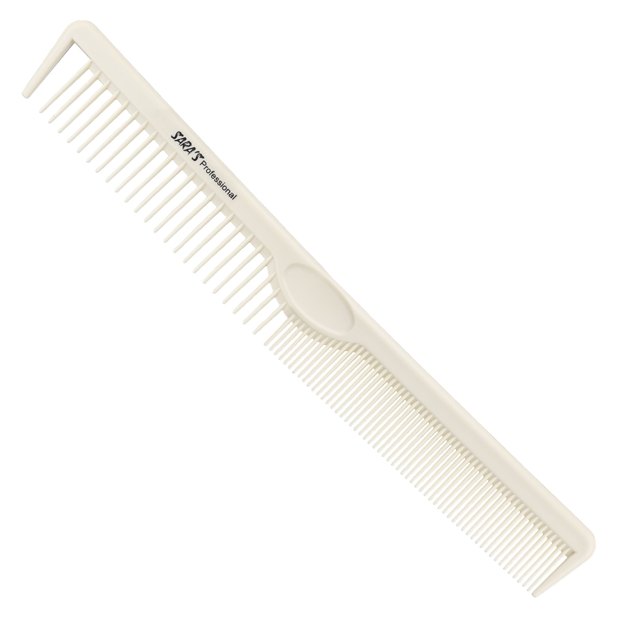 Eson - Tortoise Shell Taper Comb 2in1 Wide & Fine Tooth