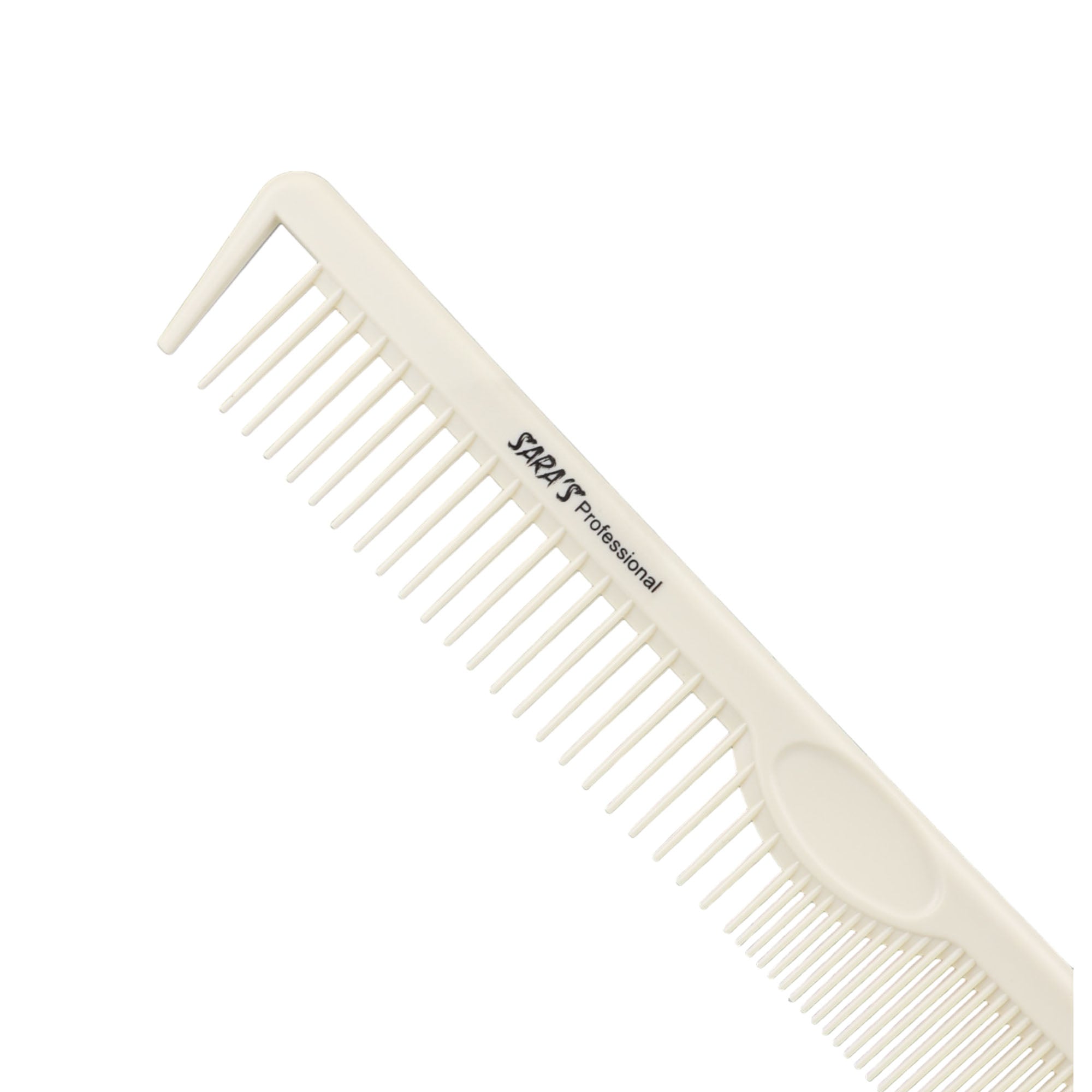 Eson - Tortoise Shell Taper Comb 2in1 Wide & Fine Tooth