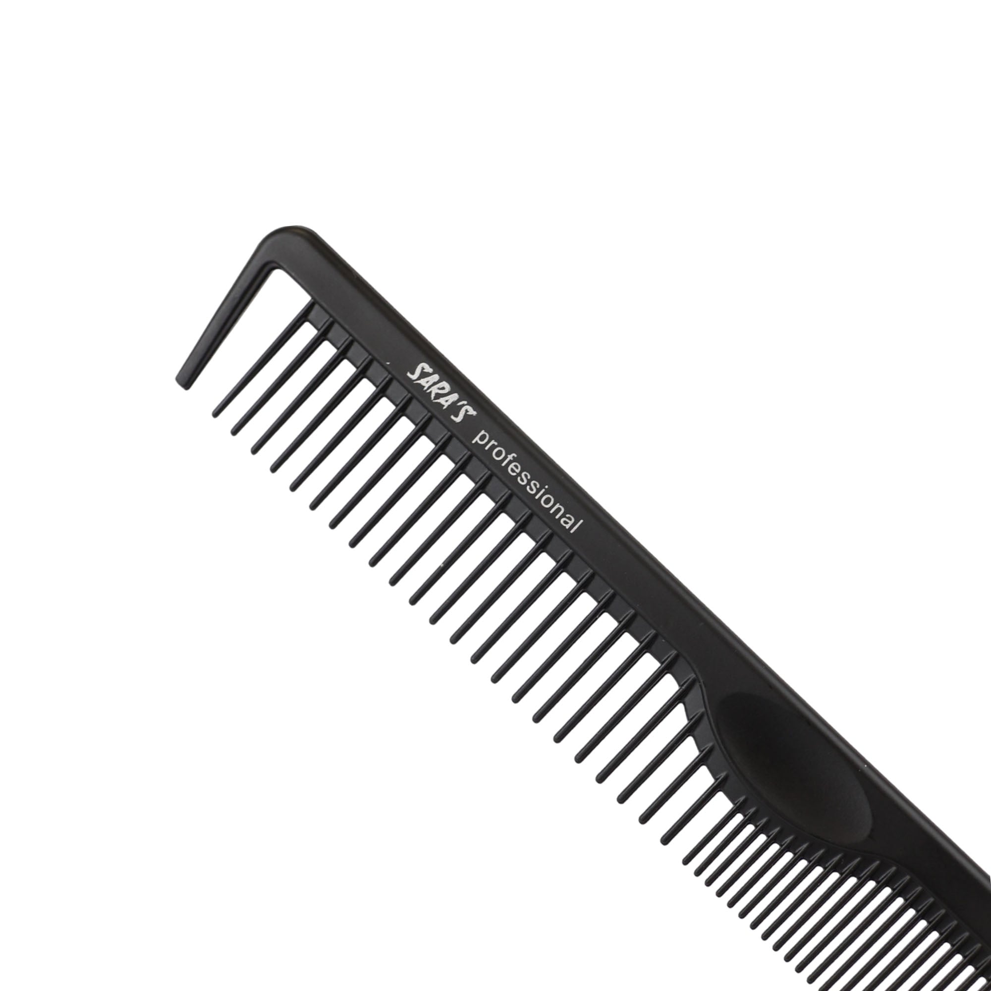 Eson - Tortoise Shell Taper Comb 2in1 Wide & Fine Tooth