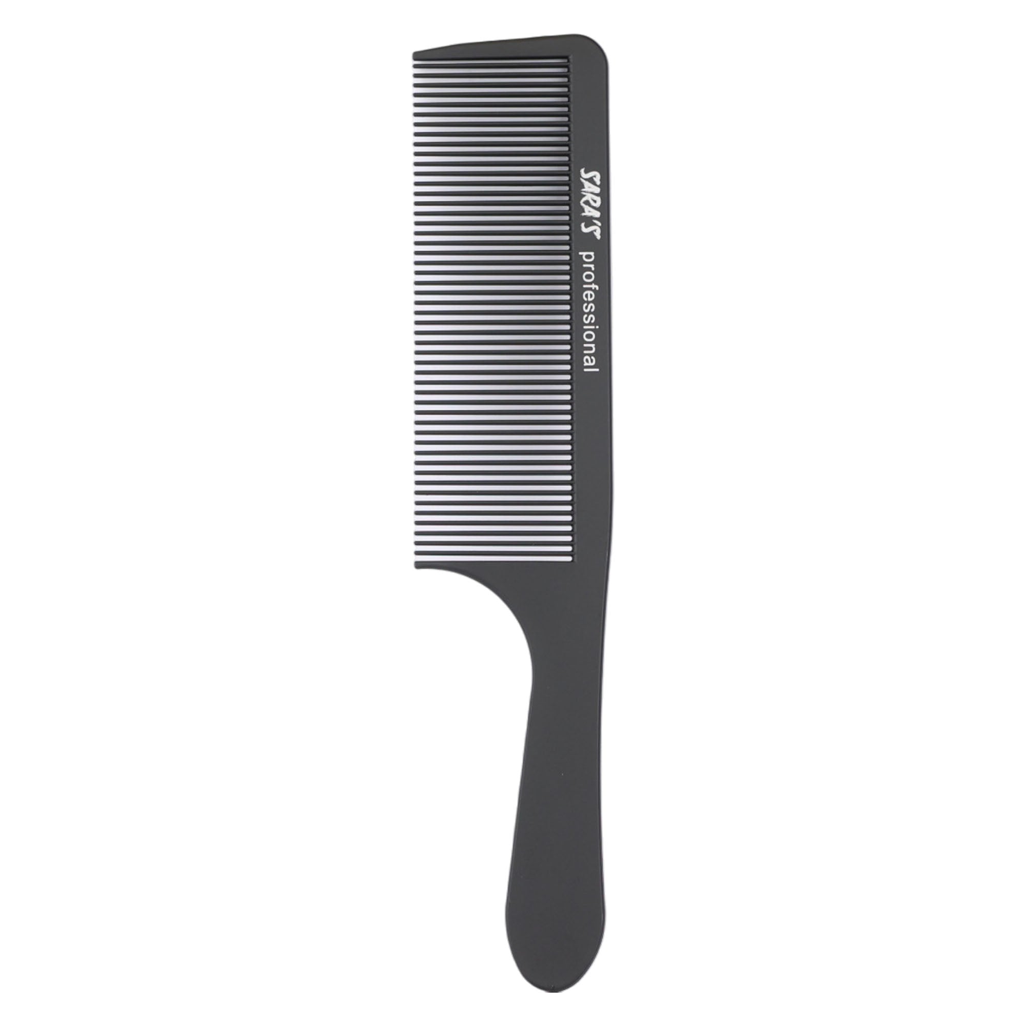 Eson - Clipper Comb With Handle Black 21.5cm