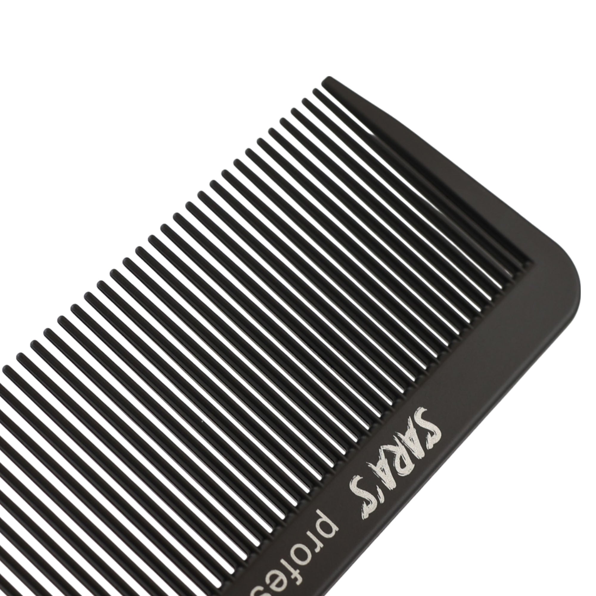 Eson - Clipper Comb With Handle Black 21.5cm