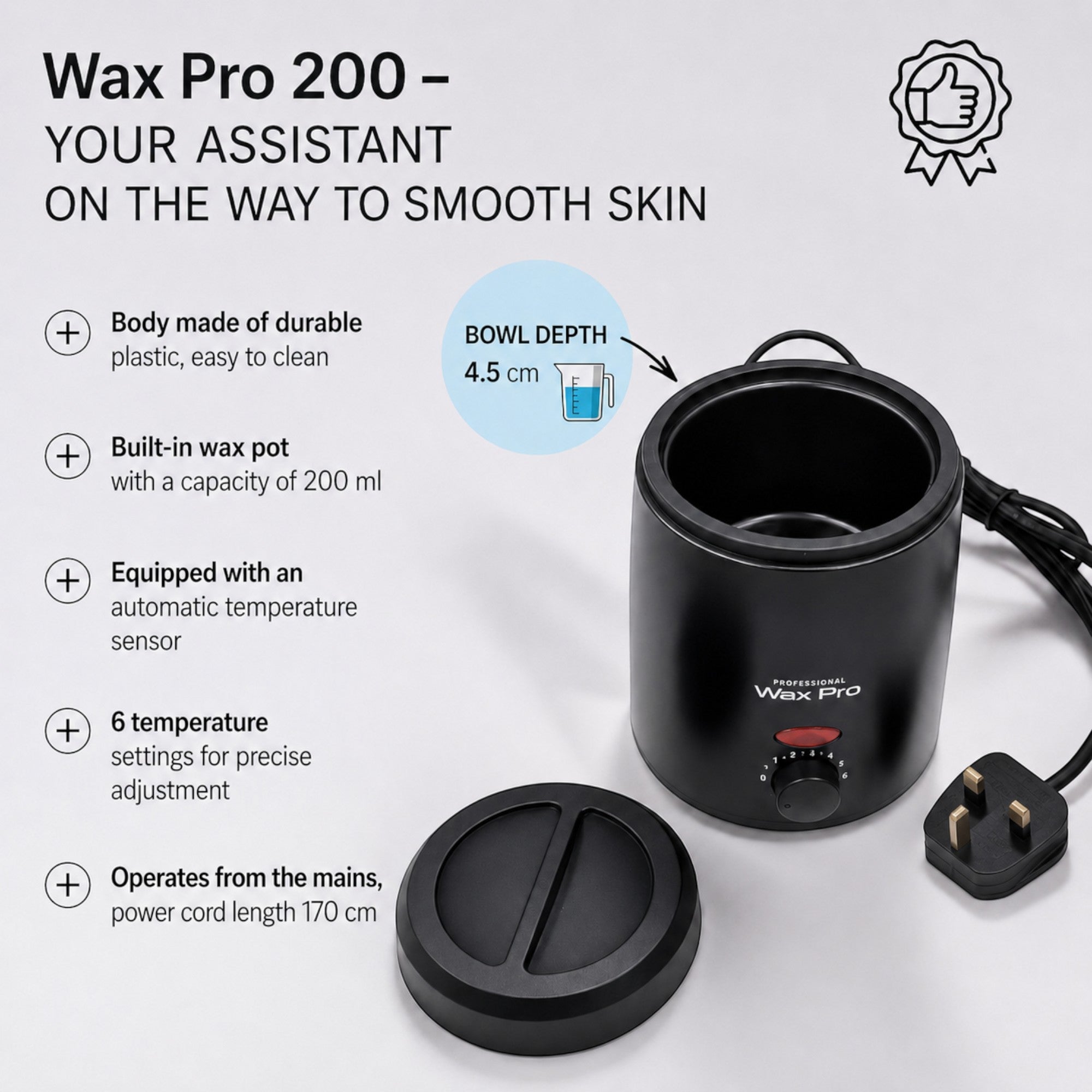 Eson- Wax Pro 200 Wax Heater Warmer 200ml
