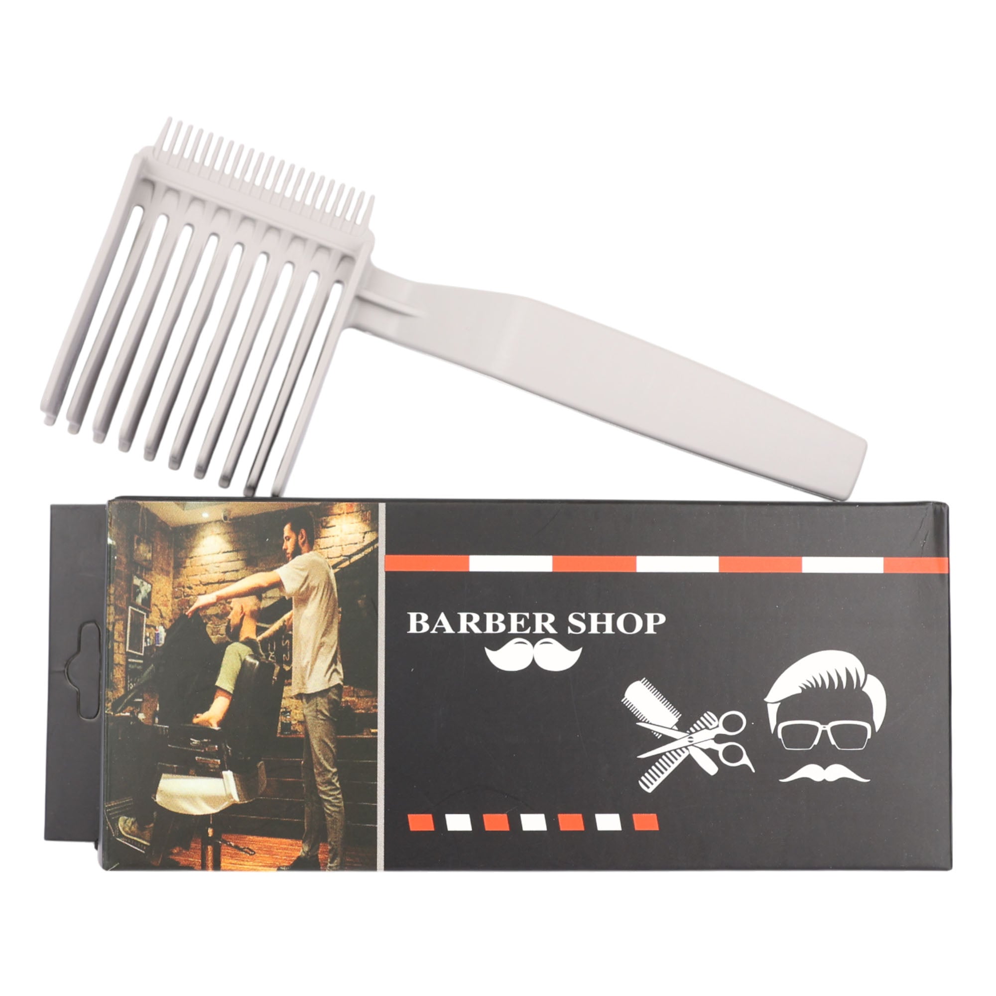 Eson - Barber Fade Comb Curved Positioning Cutting Comb