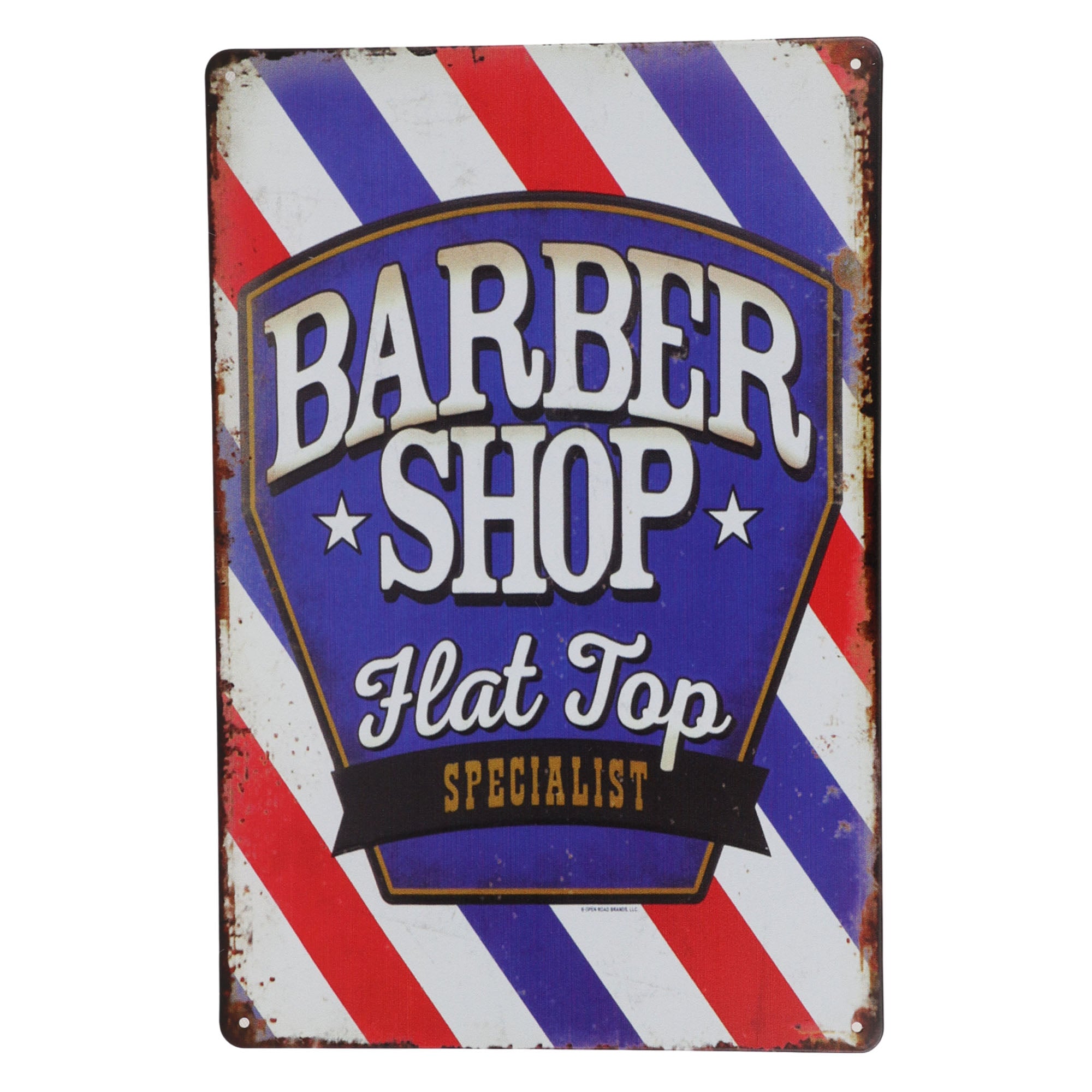 Eson - Barber Shop Metal Plaque Sign 20x30cm