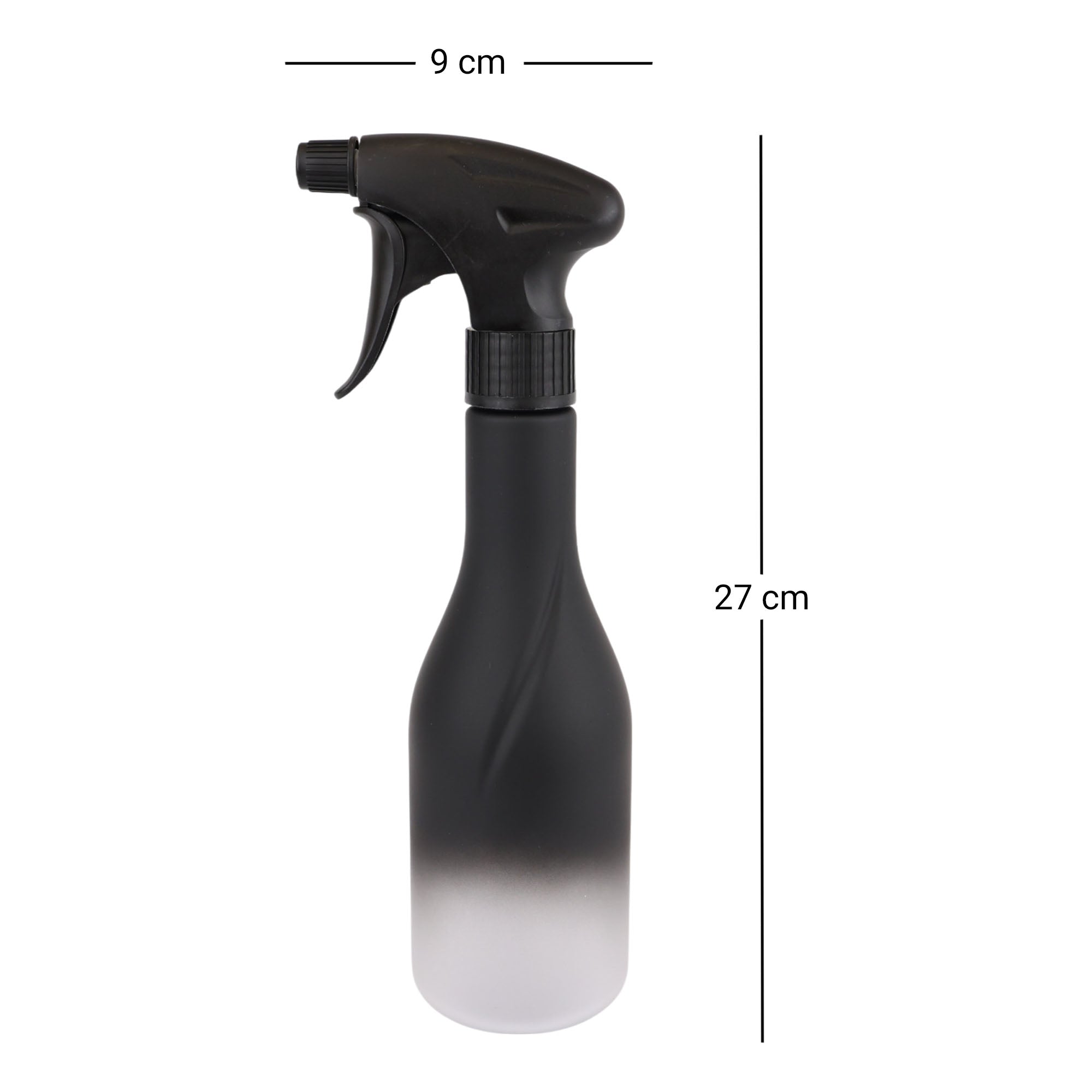 Eson - Water Spray Bottle 350ml Ultra Fine Mist Sprayer (Gradient Black)