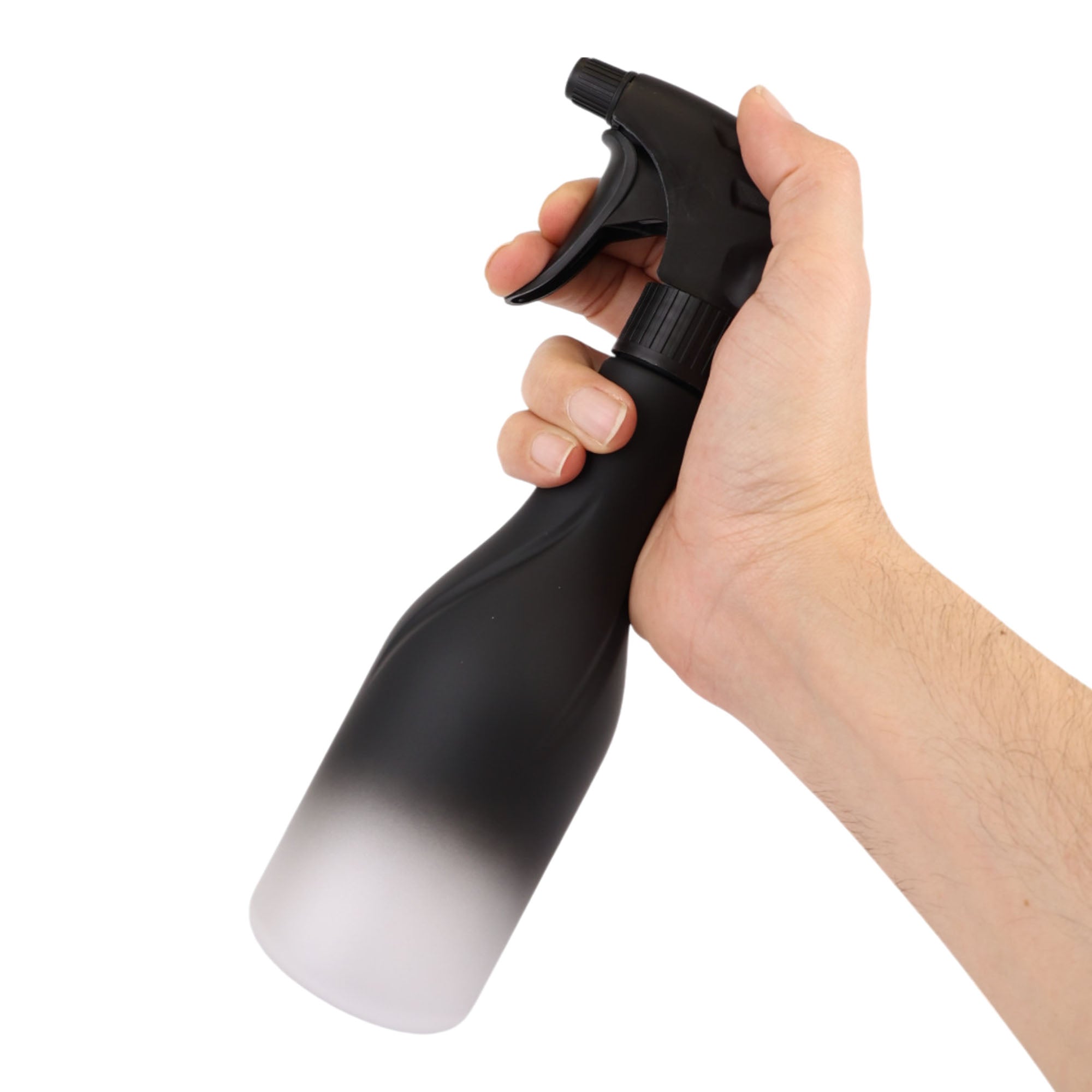 Eson - Water Spray Bottle 350ml Ultra Fine Mist Sprayer (Gradient Black)