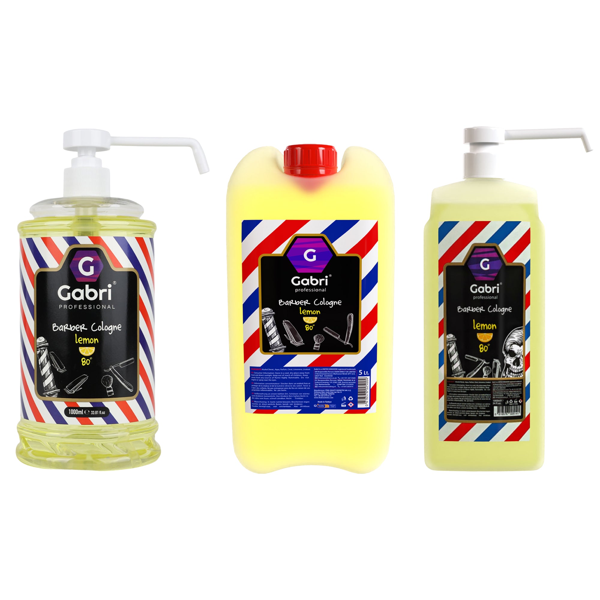Gabri Professional - After Shave Cologne Lemon 5L