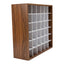 Storage Cabinet - Towel & Colour Organizer Shelf Wood