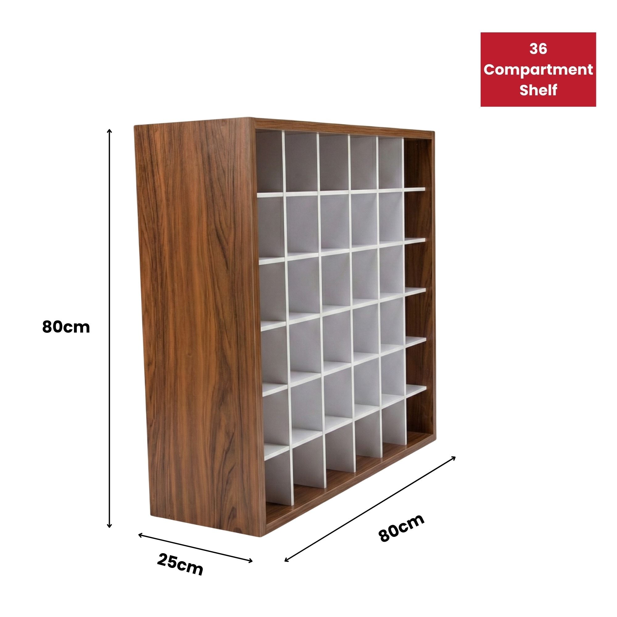 Storage Cabinet - Towel & Colour Organizer Shelf Wood