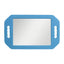 Eson - Salon Mirror Two Handed Foam Blue 41x25cm