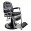 Barber Chair - Elite Black & Chrome Accents
