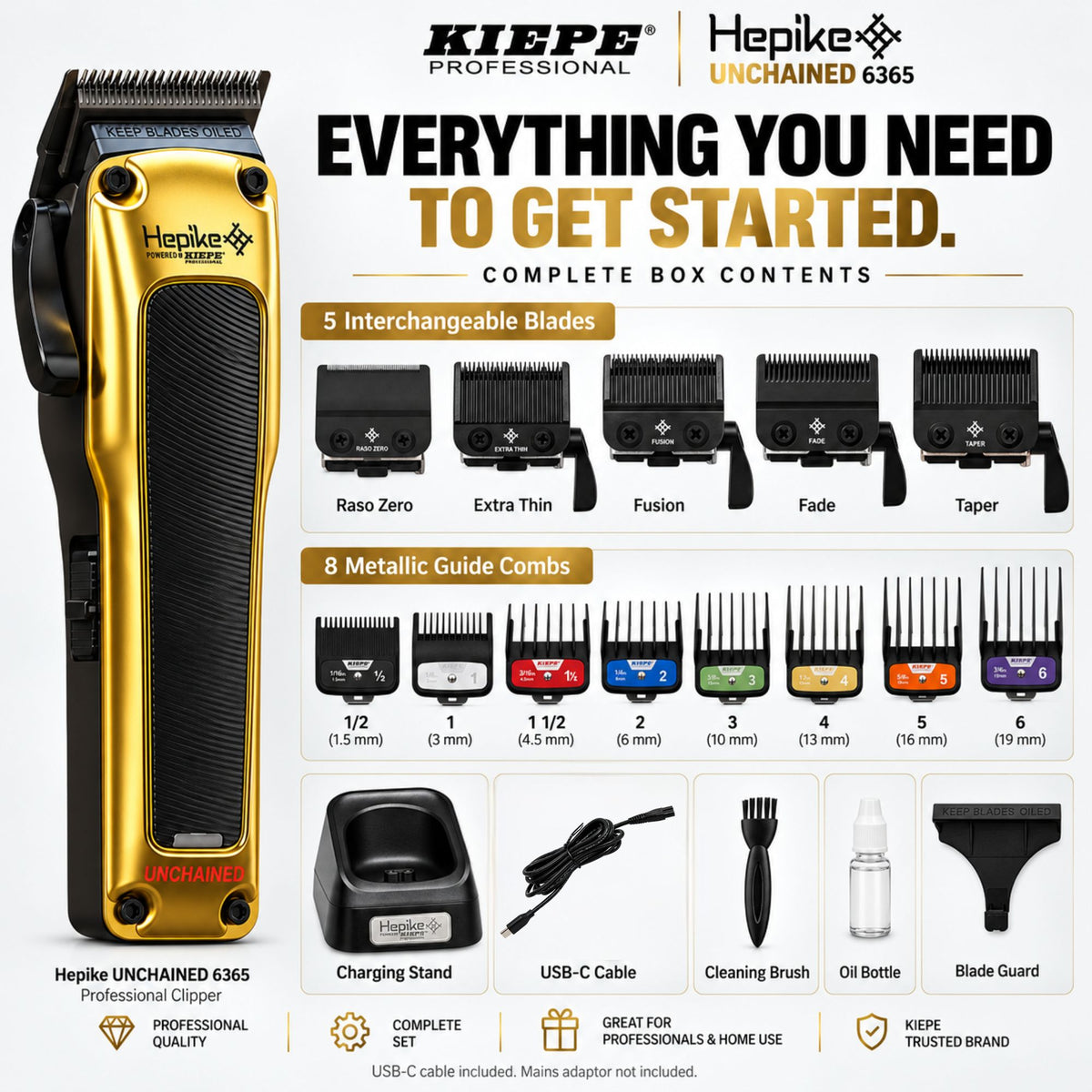 Kiepe - Hepike Unchained Hair Clipper 6365