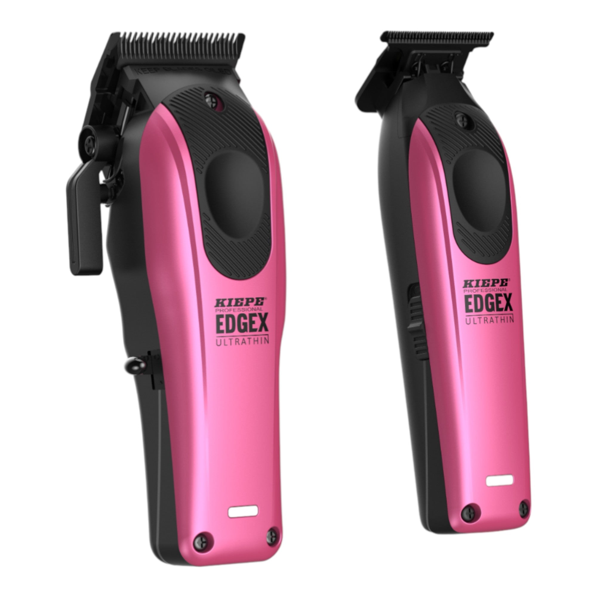 Kiepe - Professional Edge X Ultrathin Clipper & Trimmer Set - Metallic Pink