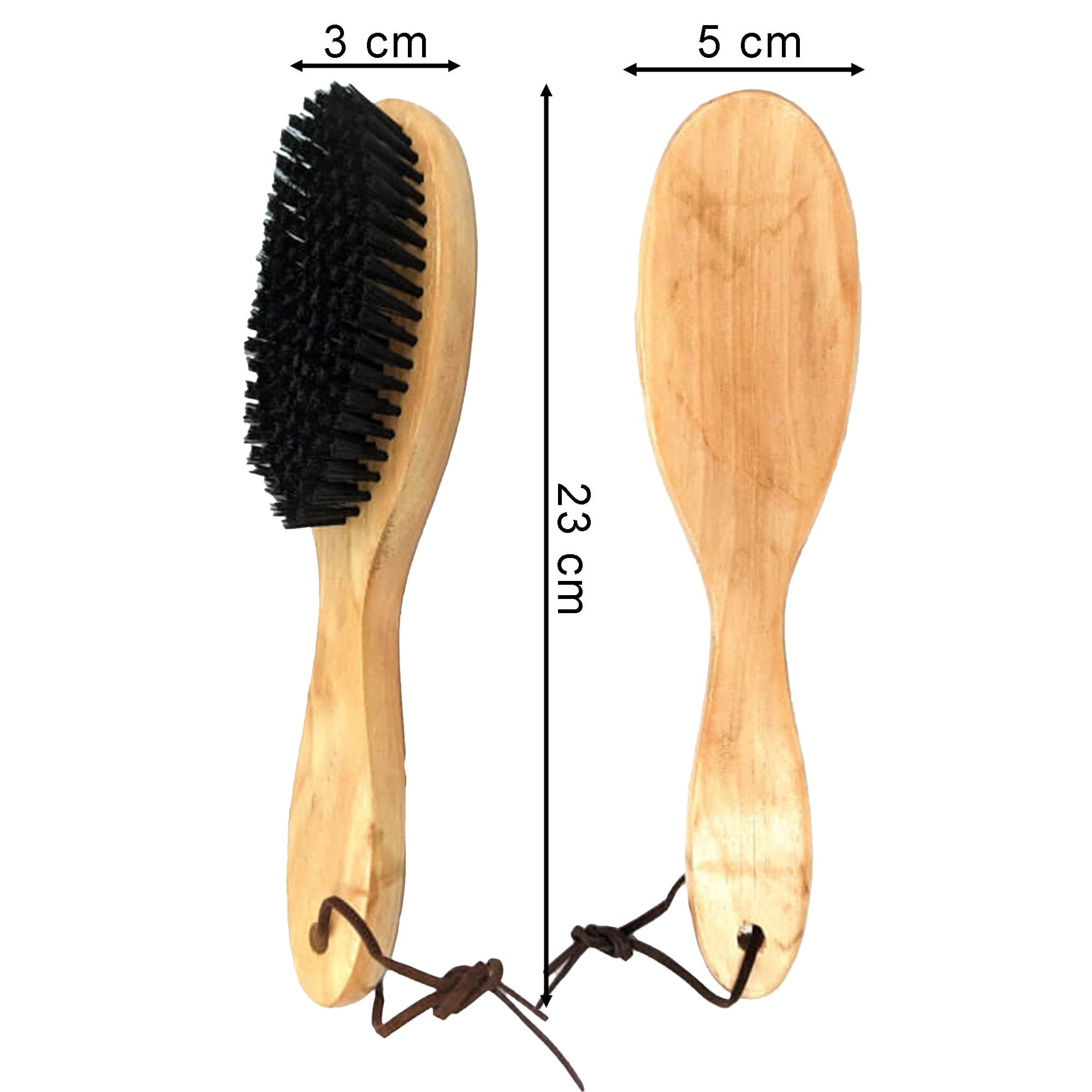 Eson - Fade Brush Black Bristles Wood Handle 23x5cm