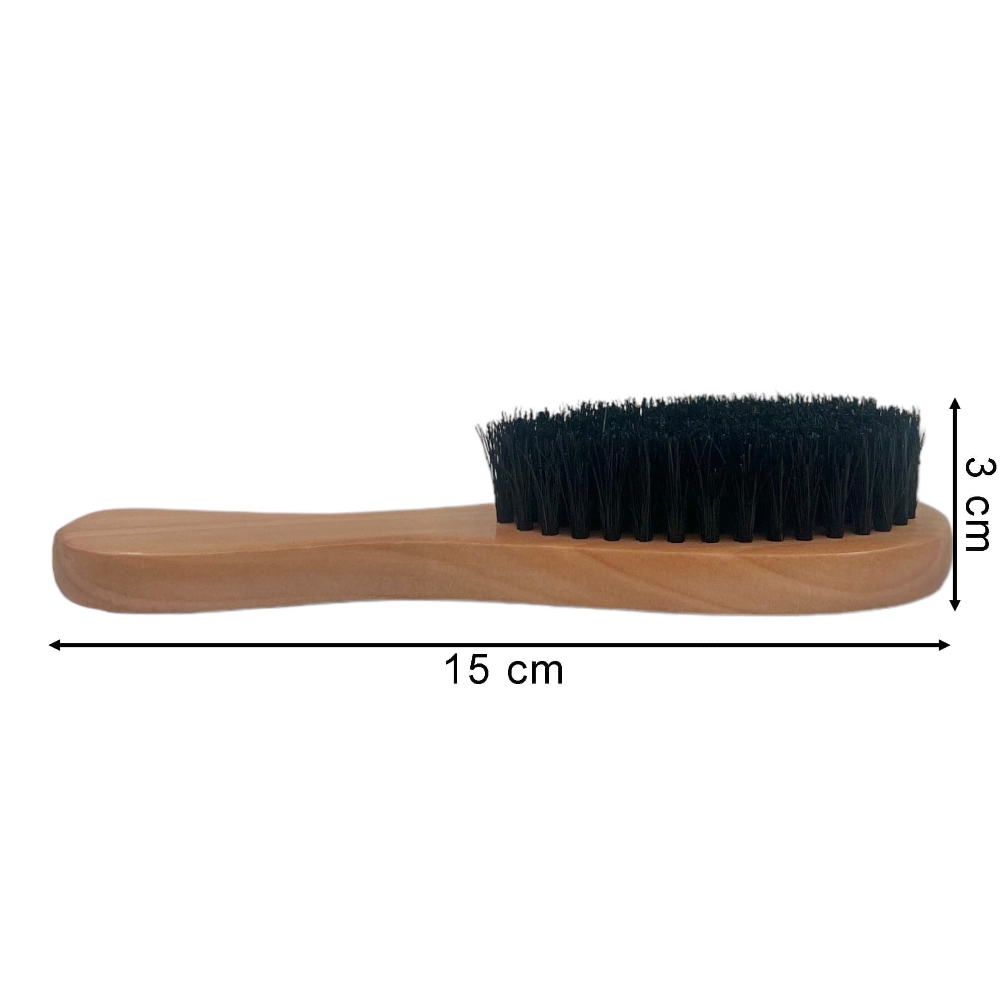 Eson - Beard Brush Beech Wood Handle 15x3cm