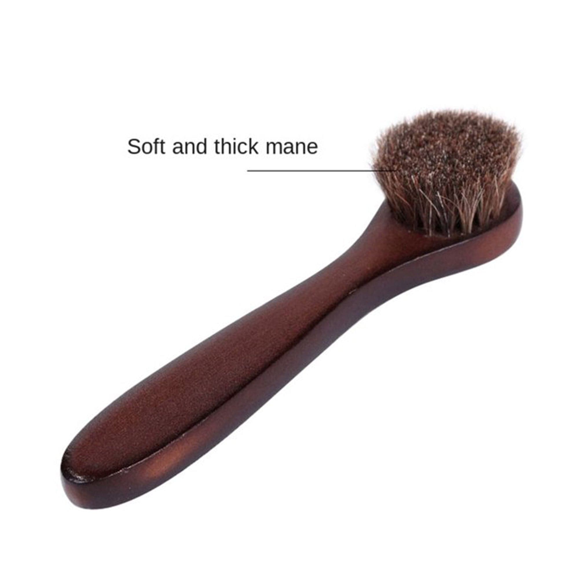 Eson - Beard Brush Horse Hair Wood Handle 17x3cm