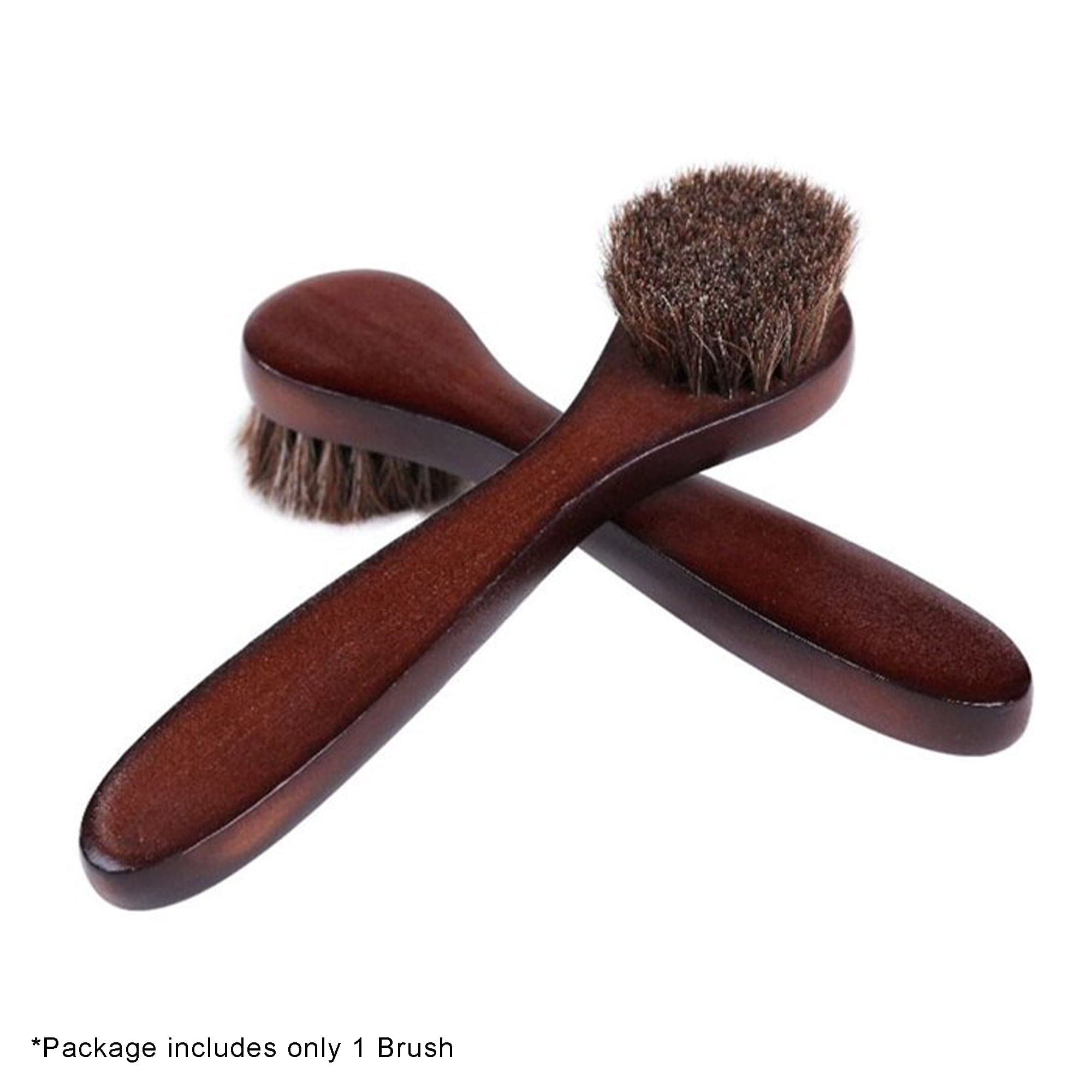 Eson - Beard Brush Horse Hair Wood Handle 17x3cm