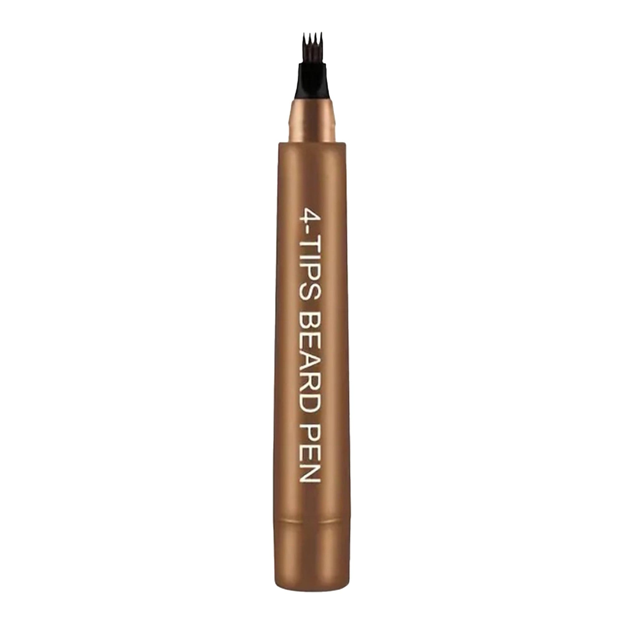 Bunee - 4-Tips Beard Pen (Brown) 5g - Eson Direct