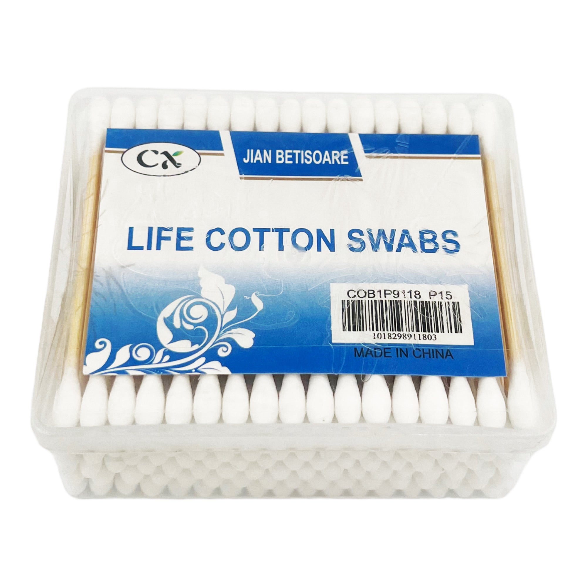Eson - Disposable Double Heads Cotton Swabs Square 6 x 130Pcs