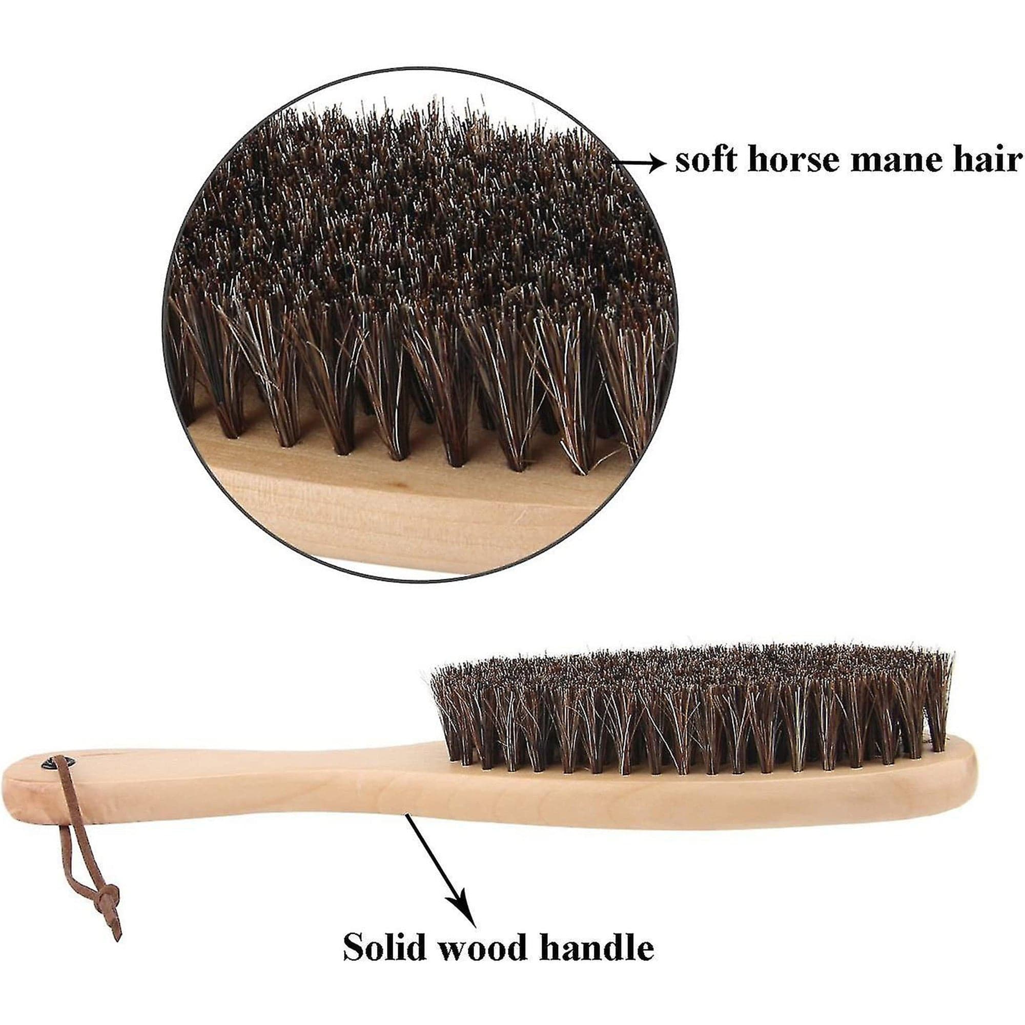 Eson - Fade Brush Long Horse Hair Comfort During Use 23x5cm (Natural)