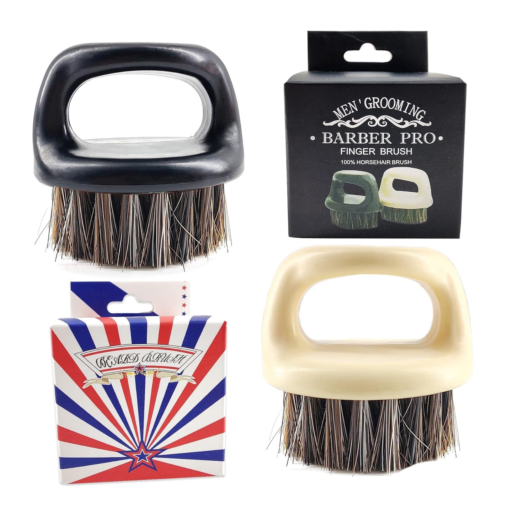 Eson - Finger Beard Brush 6x6cm (White)