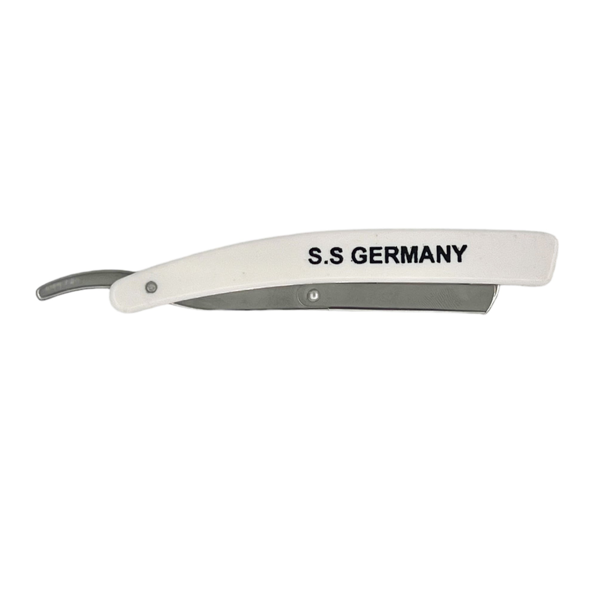 S.S Germany - Classic Folding Razor 16cm (White)