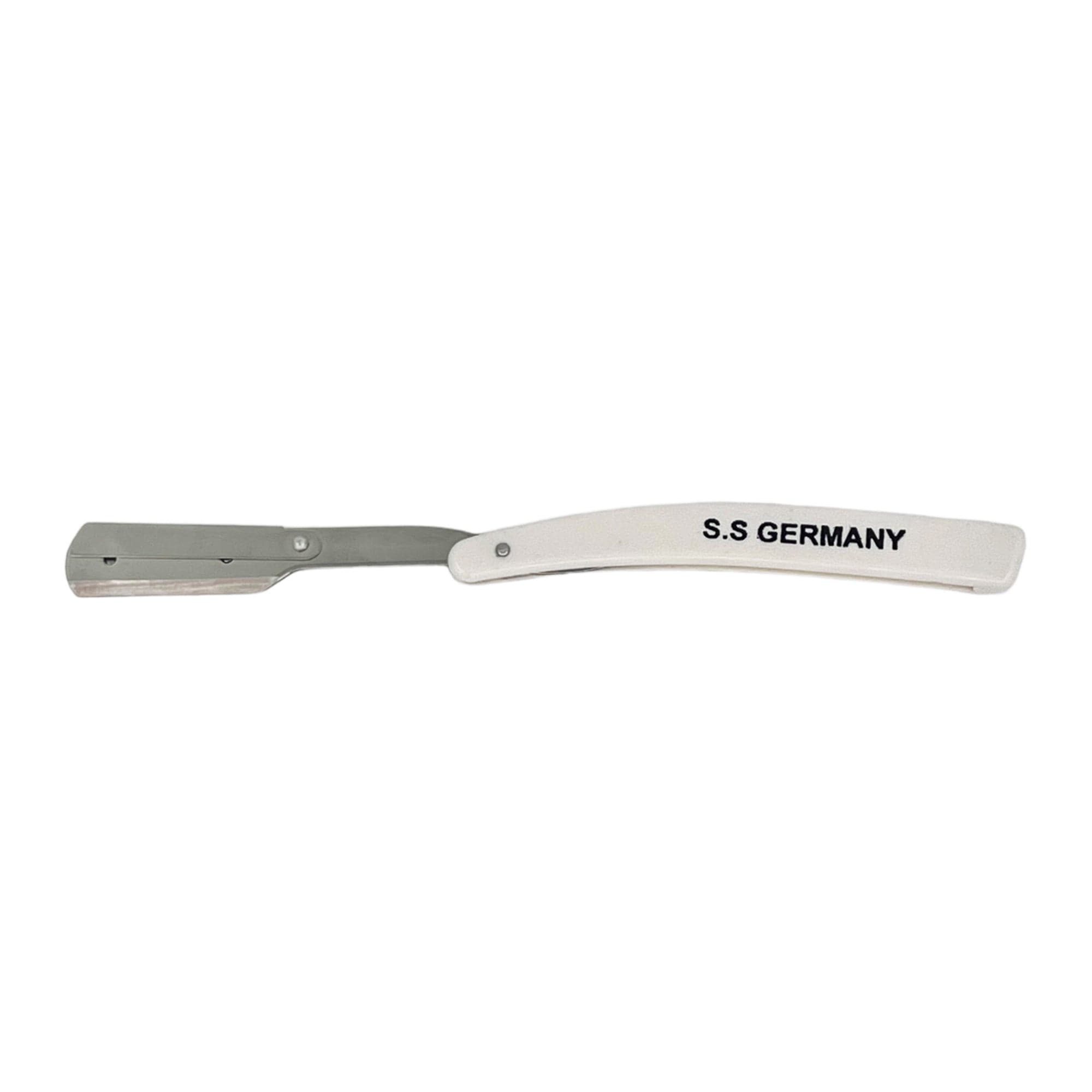 S.S Germany - Classic Folding Razor 16cm (White)