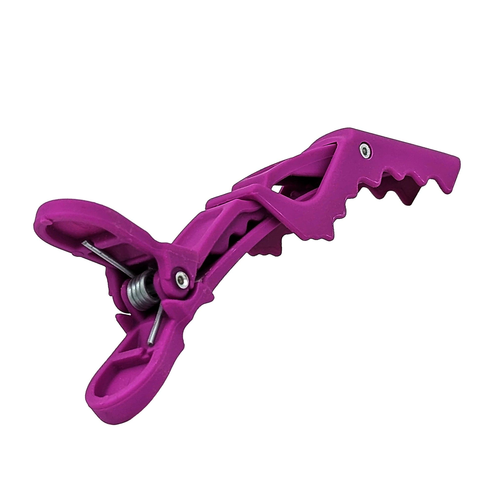 Eson - Crocodile Hair Clip 6pcs (Purple) - Eson Direct