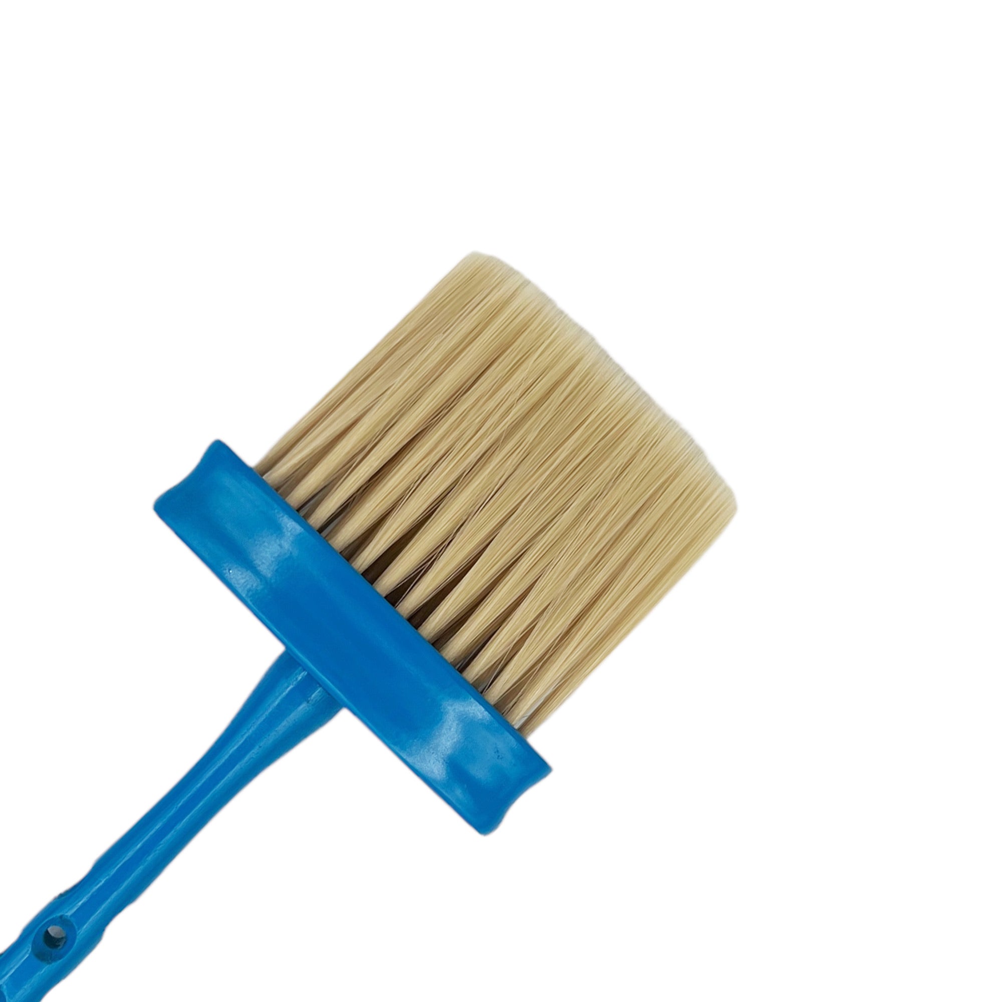 Eson - Barber Neck Brush Long Handle Wooden 25x10cm (Blue)