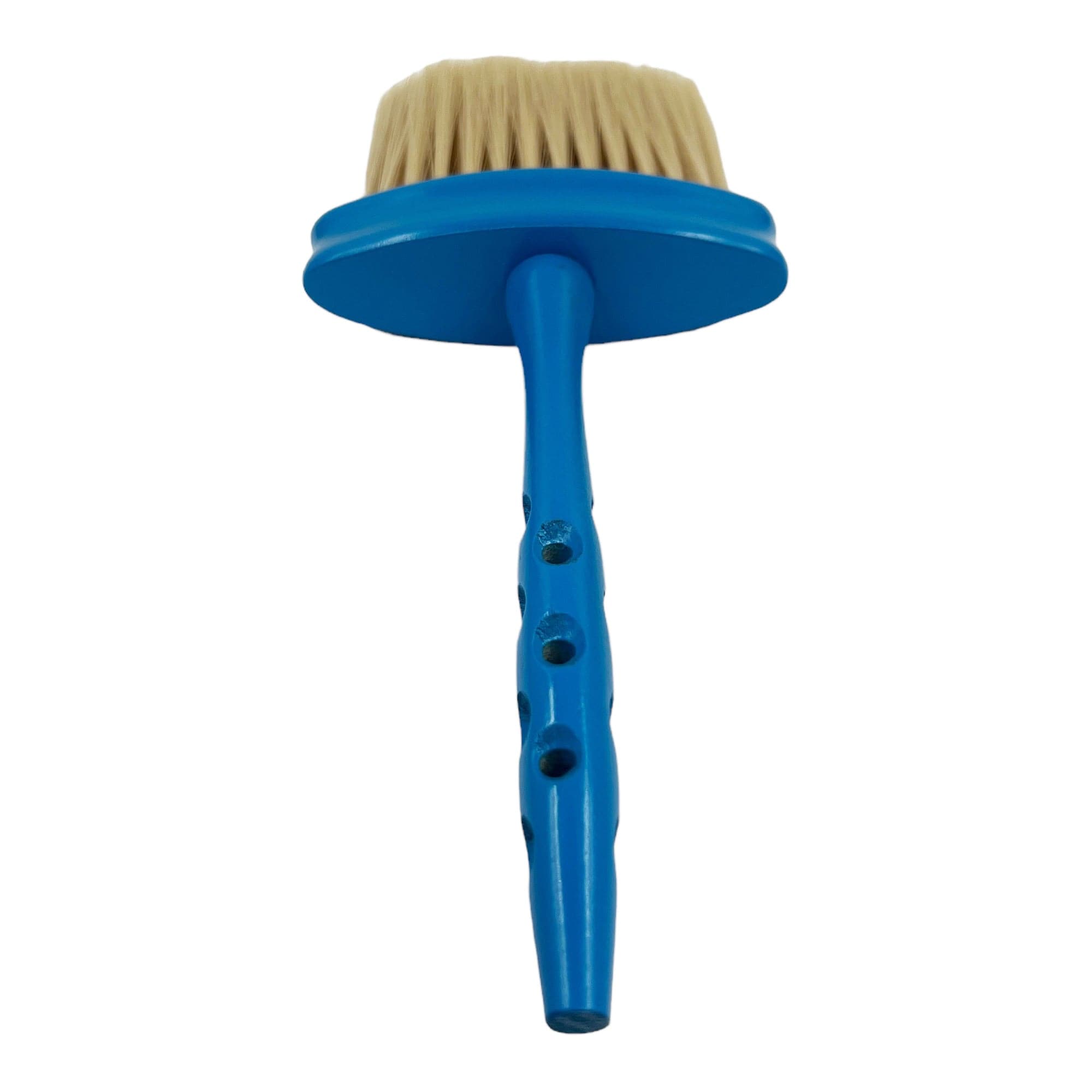 Eson - Barber Neck Brush Long Handle Wooden 25x10cm (Blue)