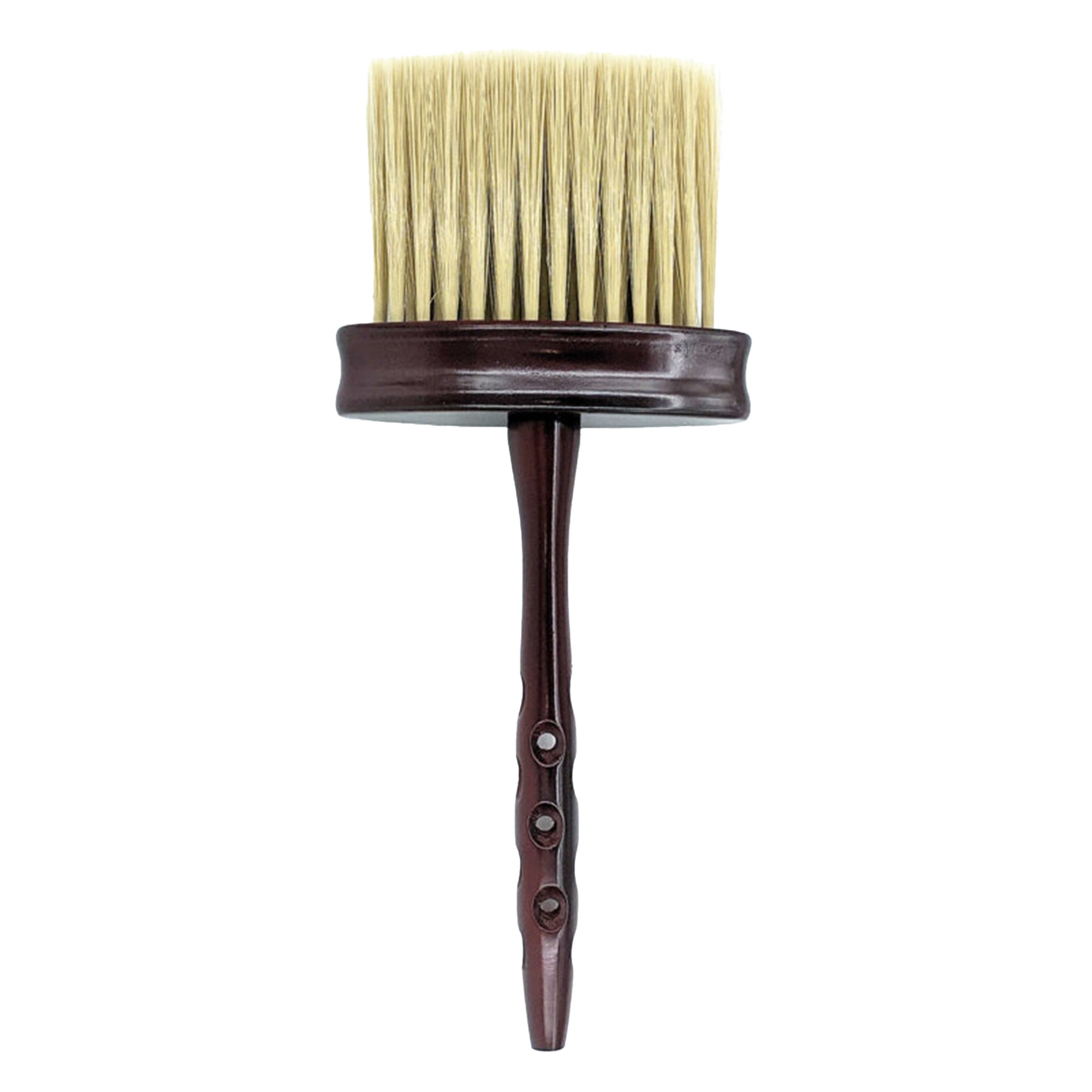 Eson - Long Handle Wooden Neck Duster Brush 25x10cm (Brown) - Eson Direct