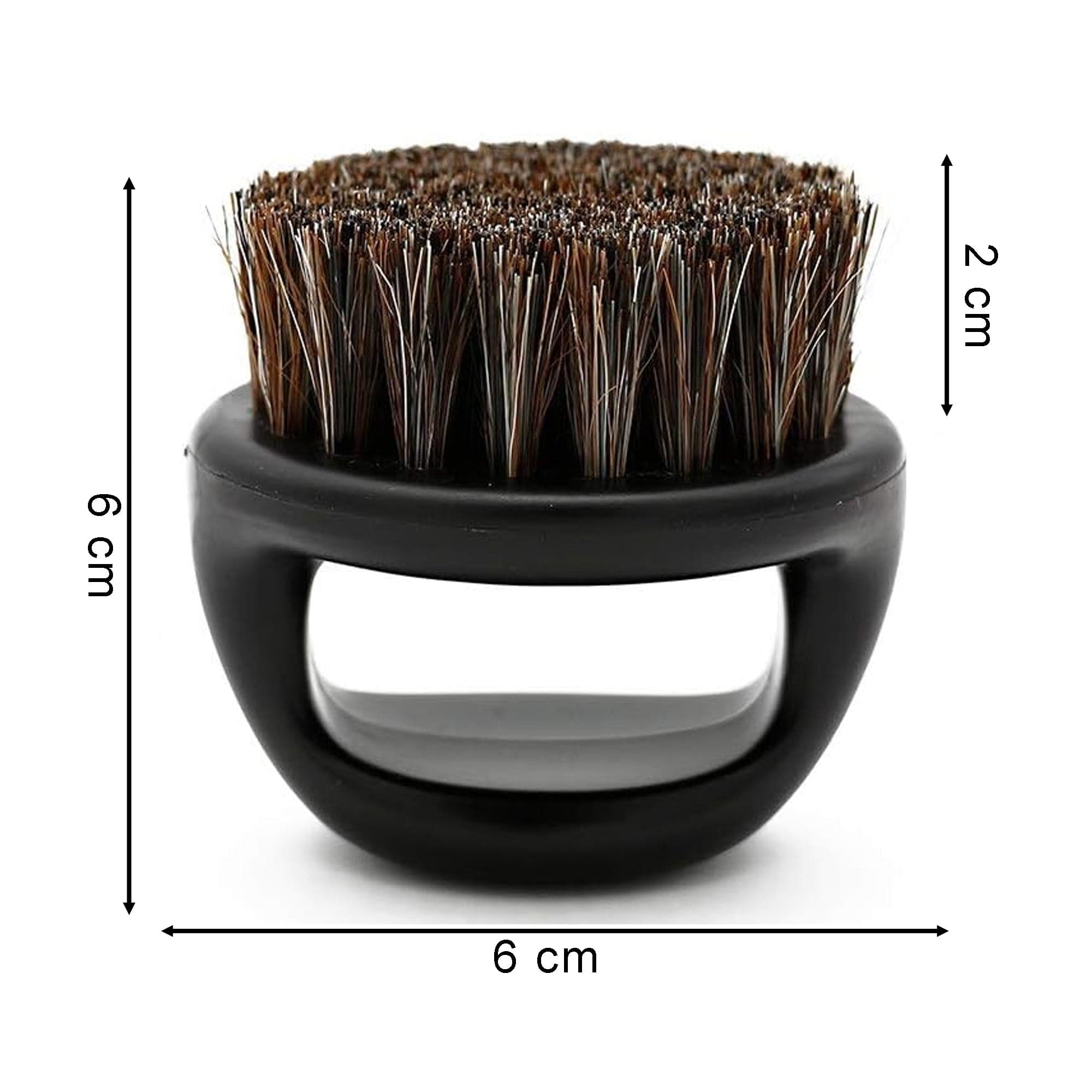 Eson - Finger Beard Brush 6x6cm (Black) - Eson Direct