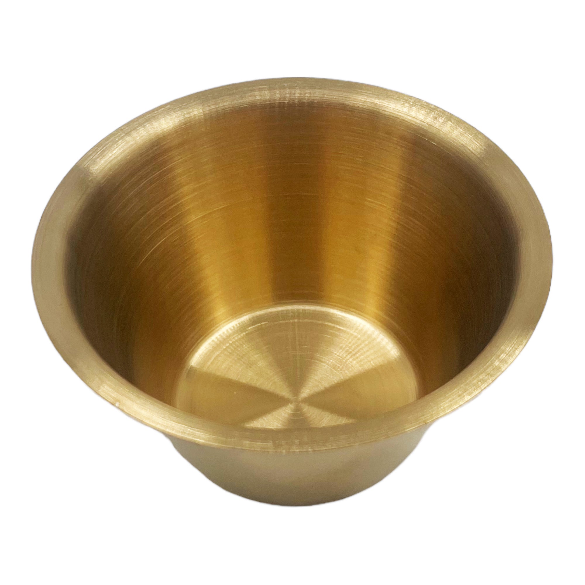 Eson - Stainless Steel Shaving Bowl Cup Gold 5.5x10cm - Eson Direct