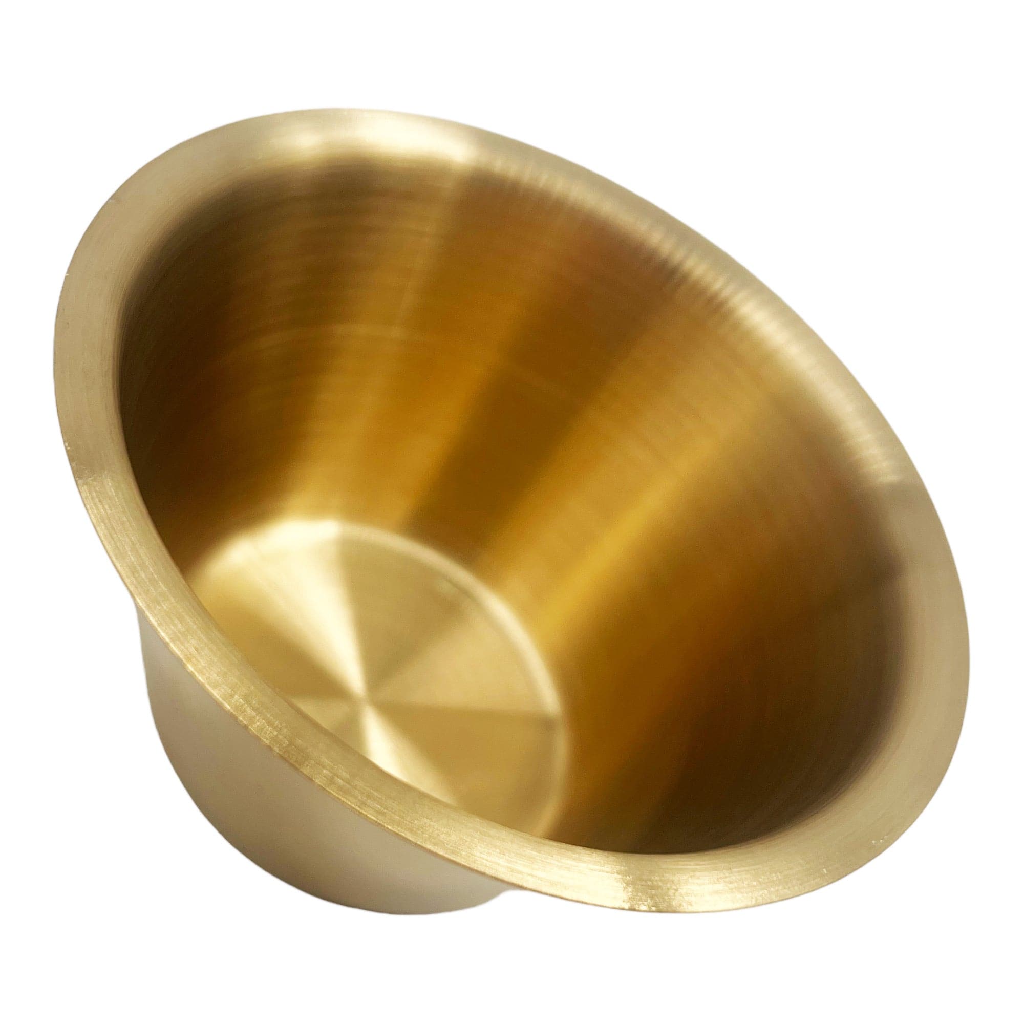 Eson - Stainless Steel Shaving Bowl Cup Gold 5.5x10cm - Eson Direct