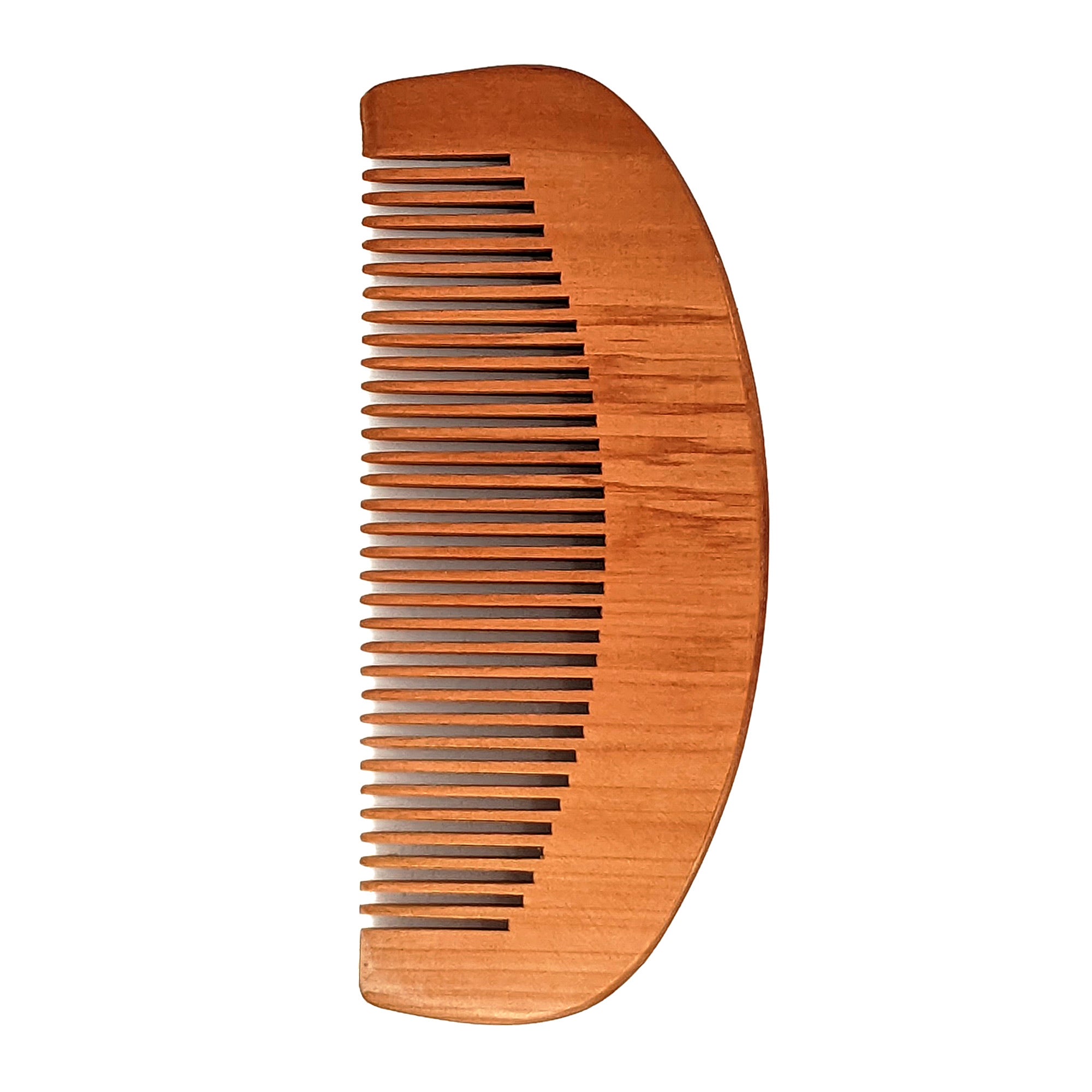 Eson - Moustache & Beard Comb Natural Cherry Wood