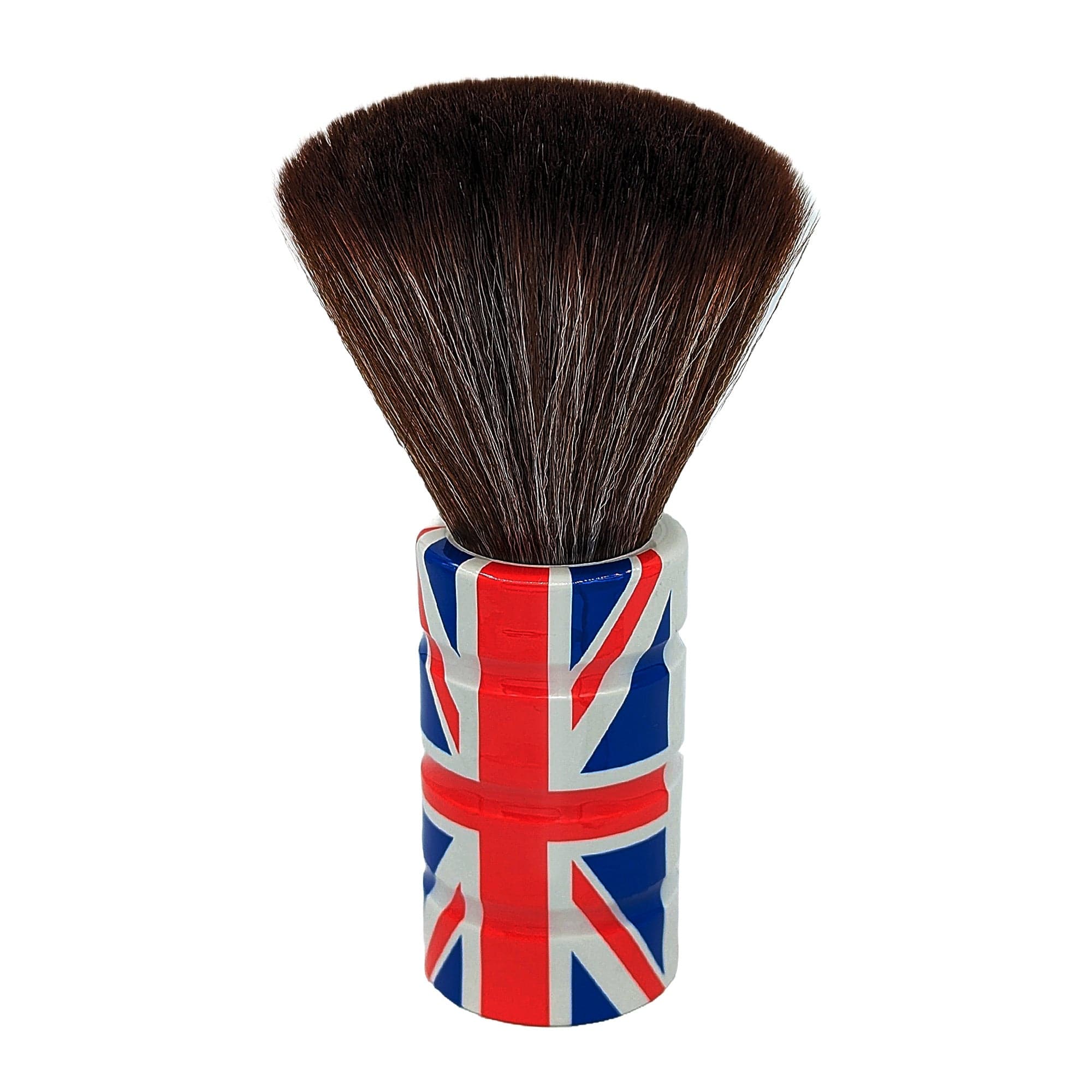 Eson - Barber Neck Brush Union Jack British Flag Barrel Handle 15x5cm