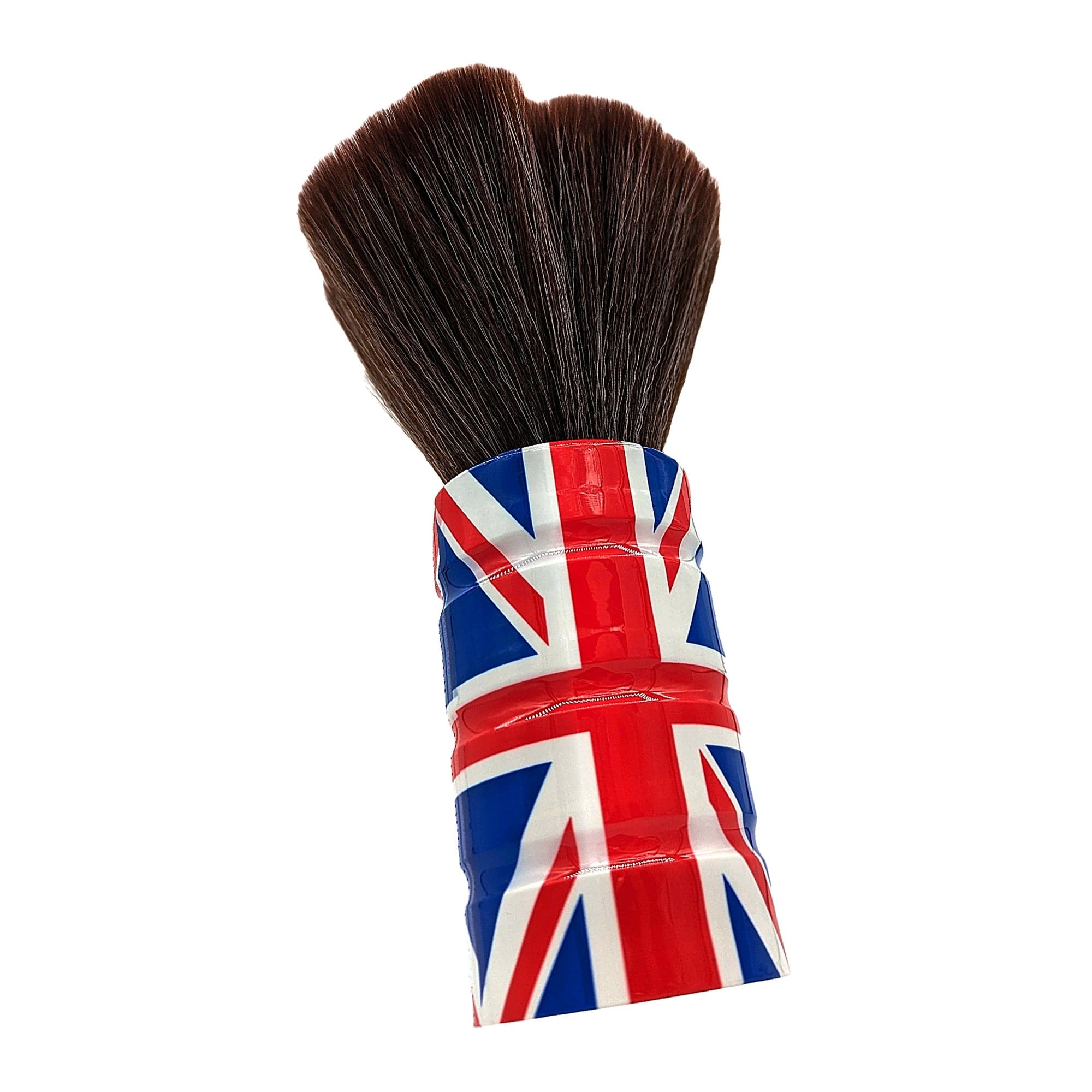 Eson - Barber Neck Brush Union Jack British Flag Barrel Handle 15x5cm