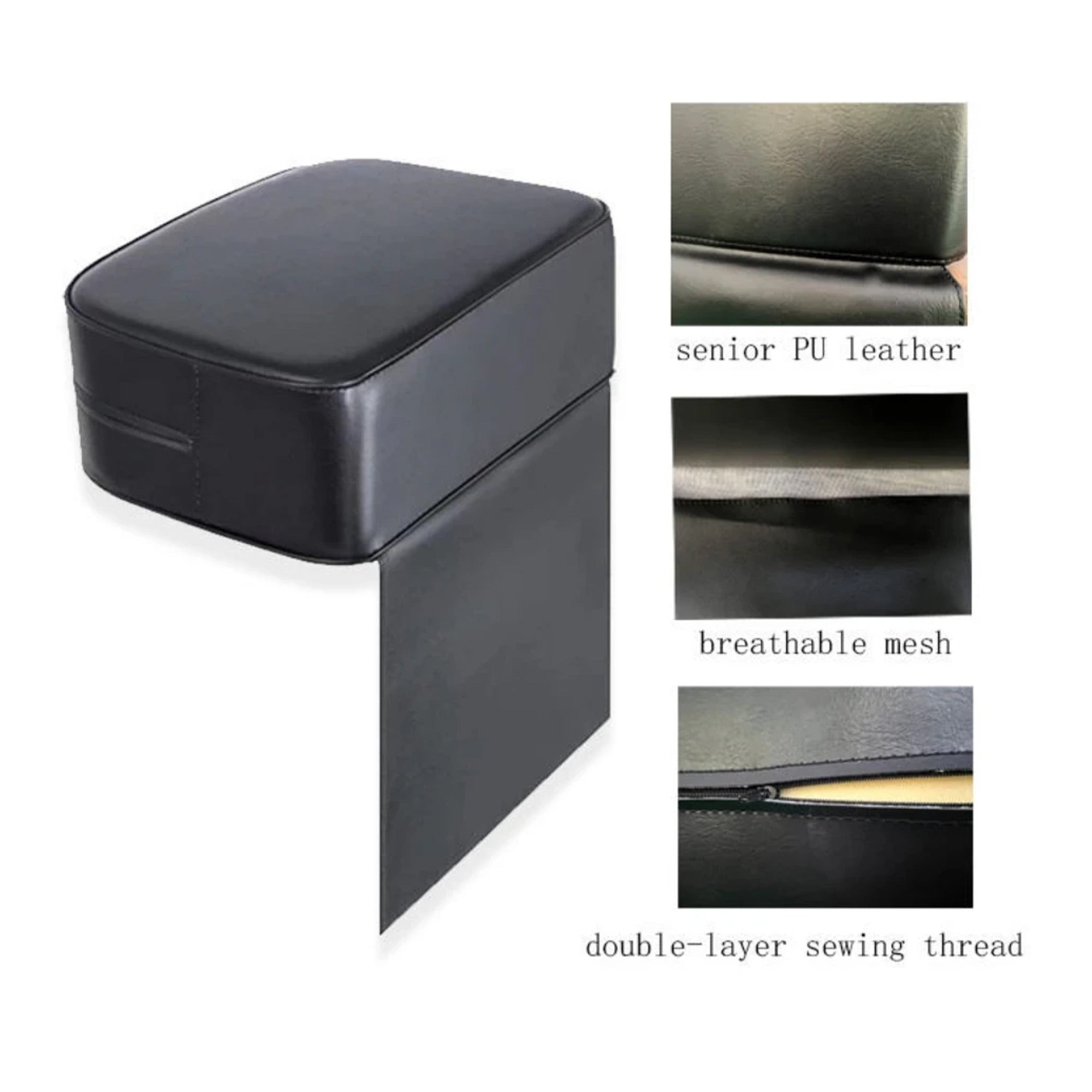 Kids Booster Seats - Professional Salon & Barber Cushion Black