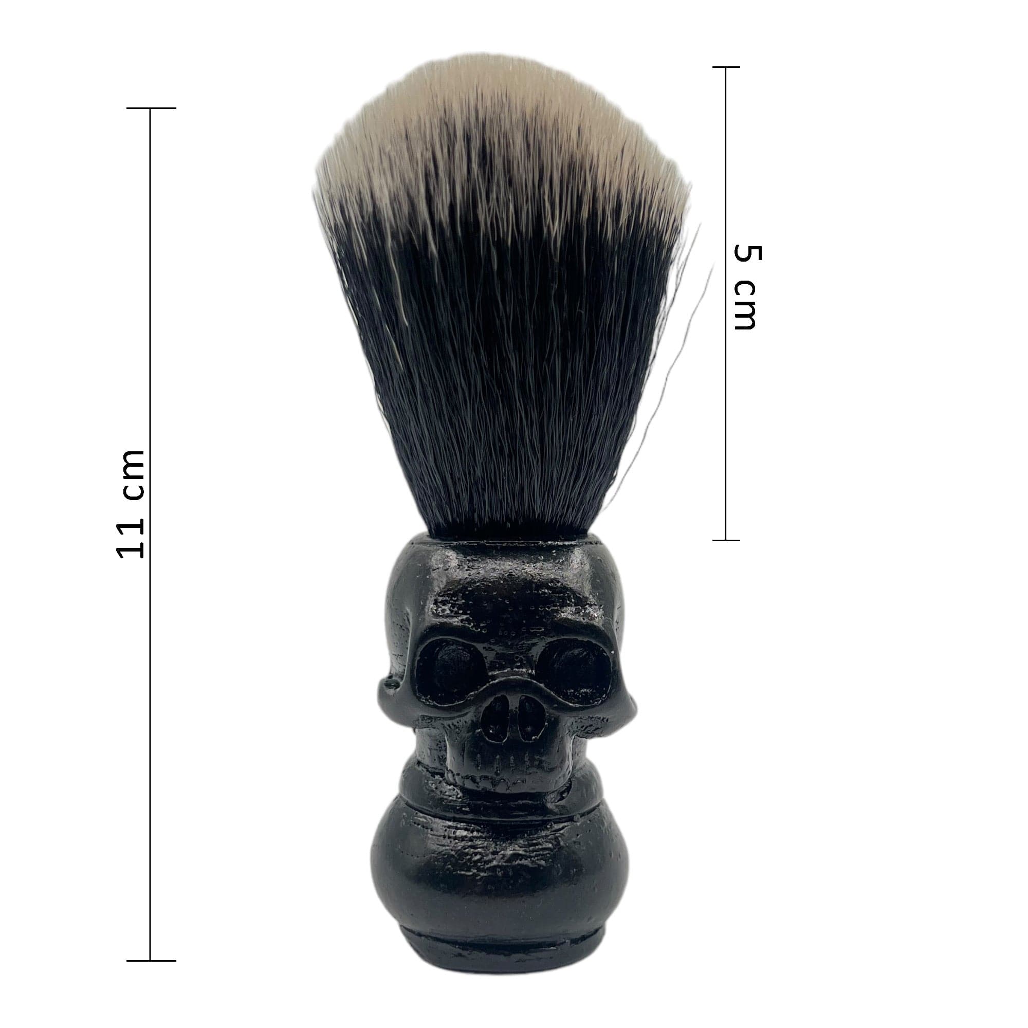 Eson - Shaving Bowl And Brush Sets Skull 9.5x7cm