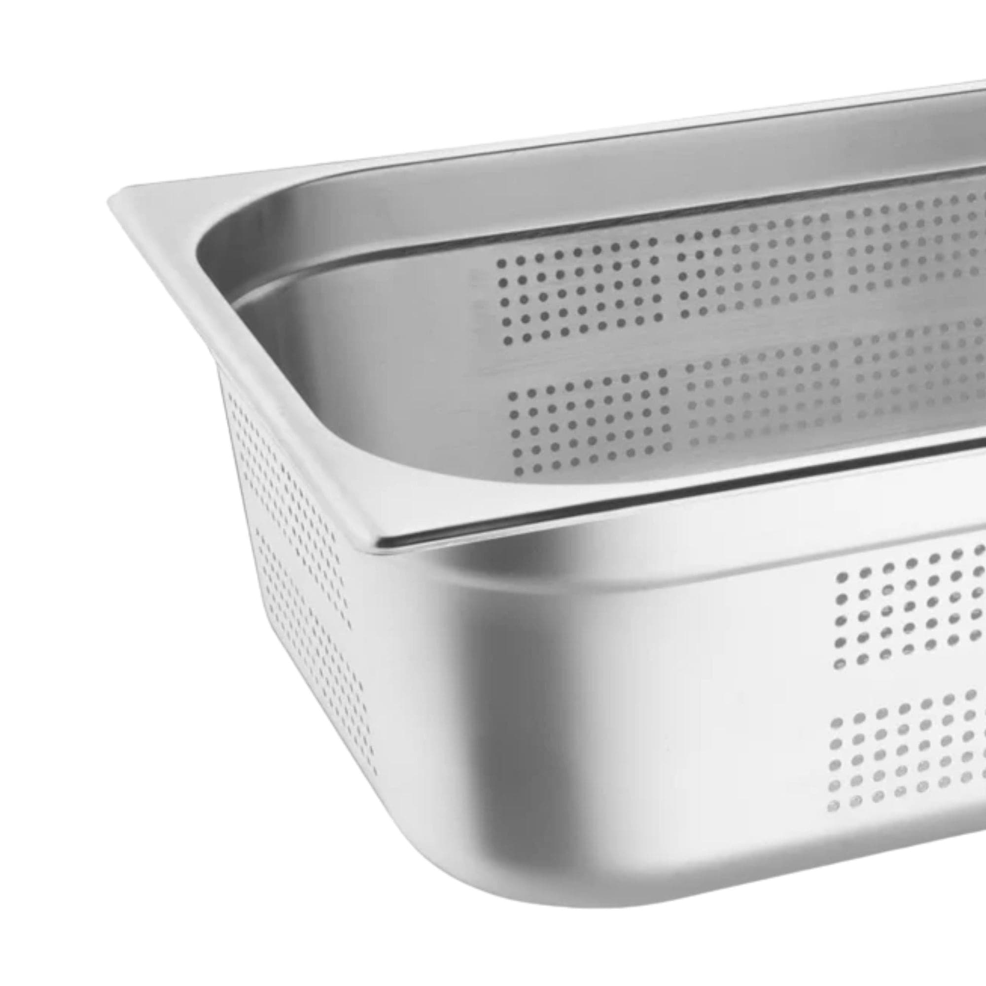 Eson - Stainless Steel Perforated Gastronorm Tray 150mm