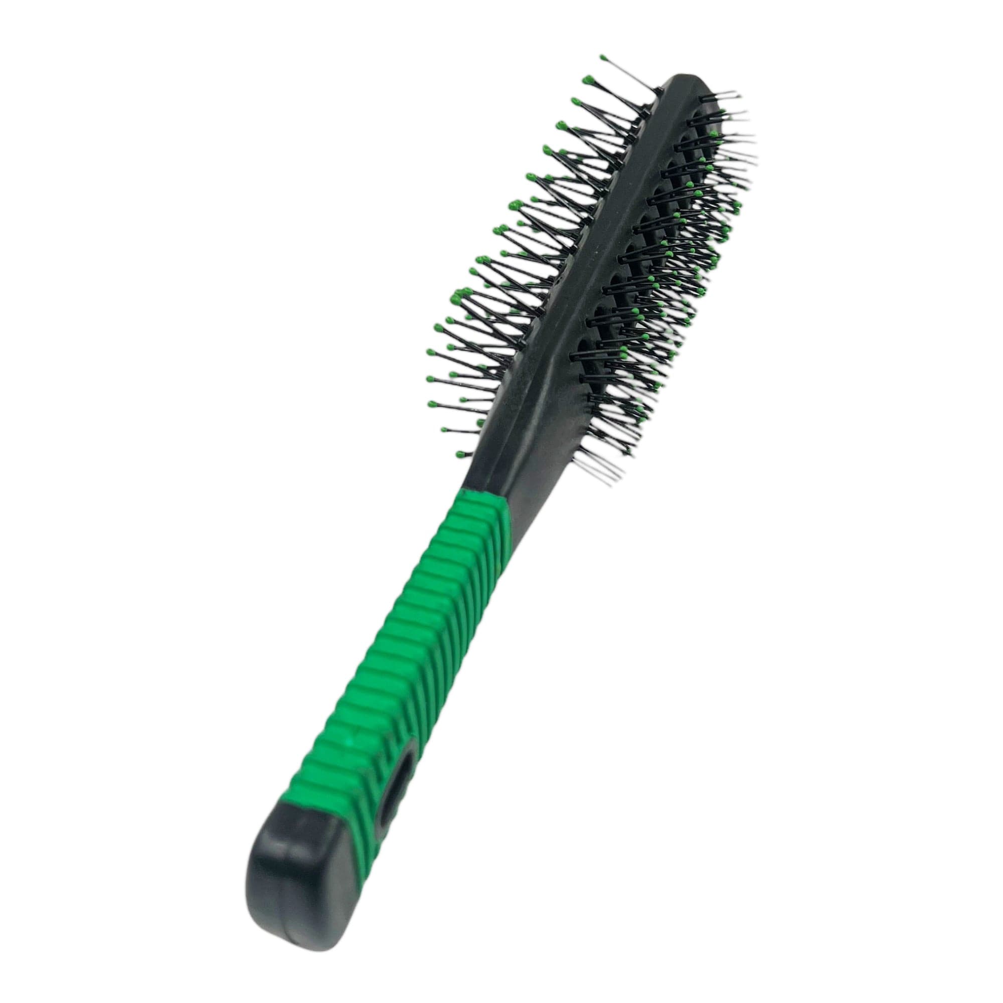 Eson - Vent Hair Brush Double Sided Tunnel 20x4cm (Green) - Eson Direct