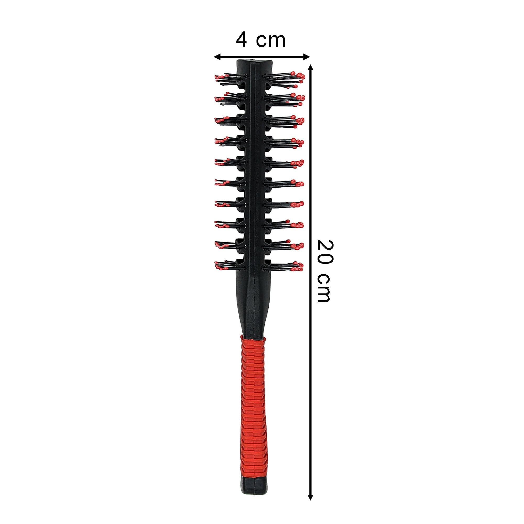 Eson - Vent Hair Brush Double Sided Tunnel 20x4cm (Red) - Eson Direct