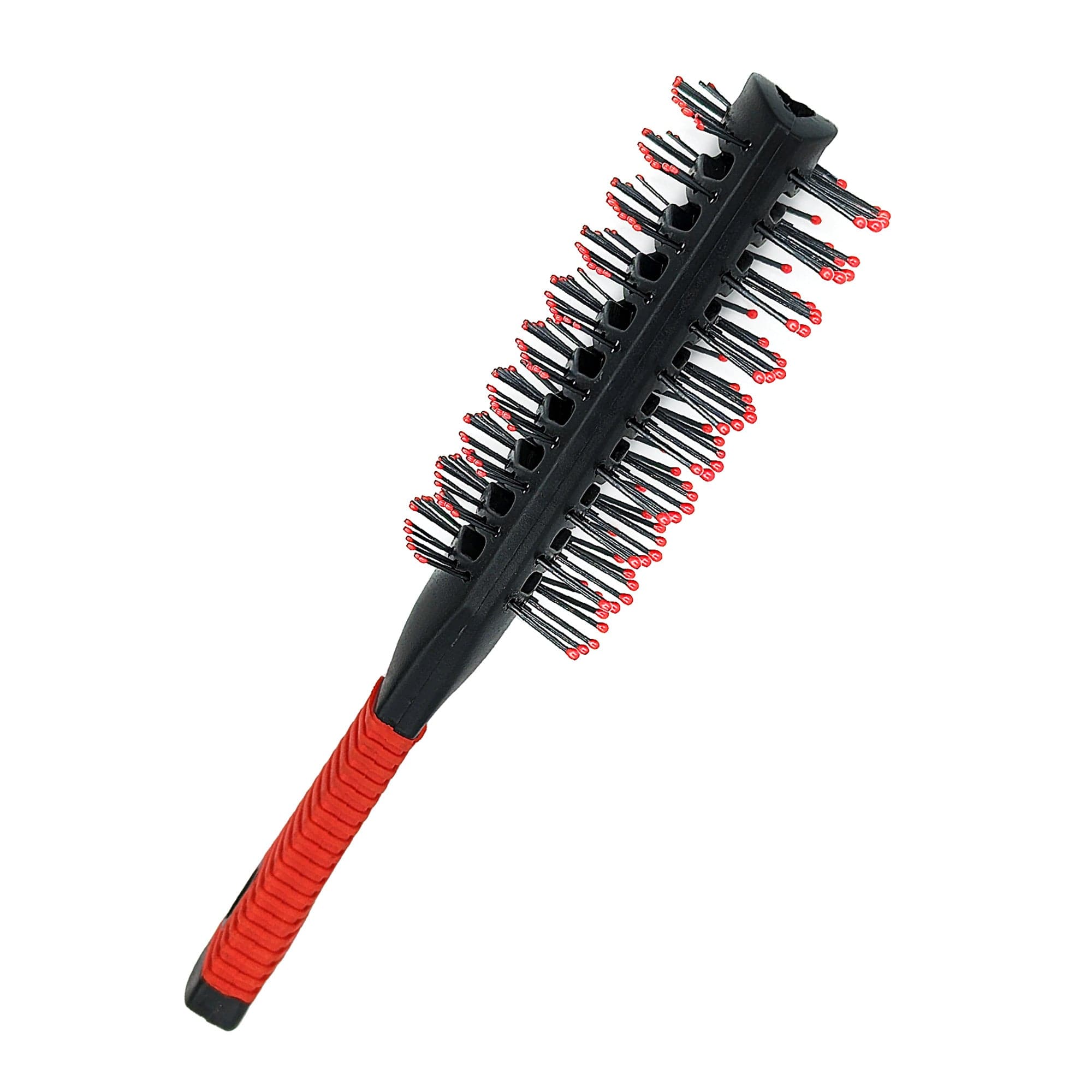 Eson - Vent Hair Brush Double Sided Tunnel 20x4cm (Red) - Eson Direct