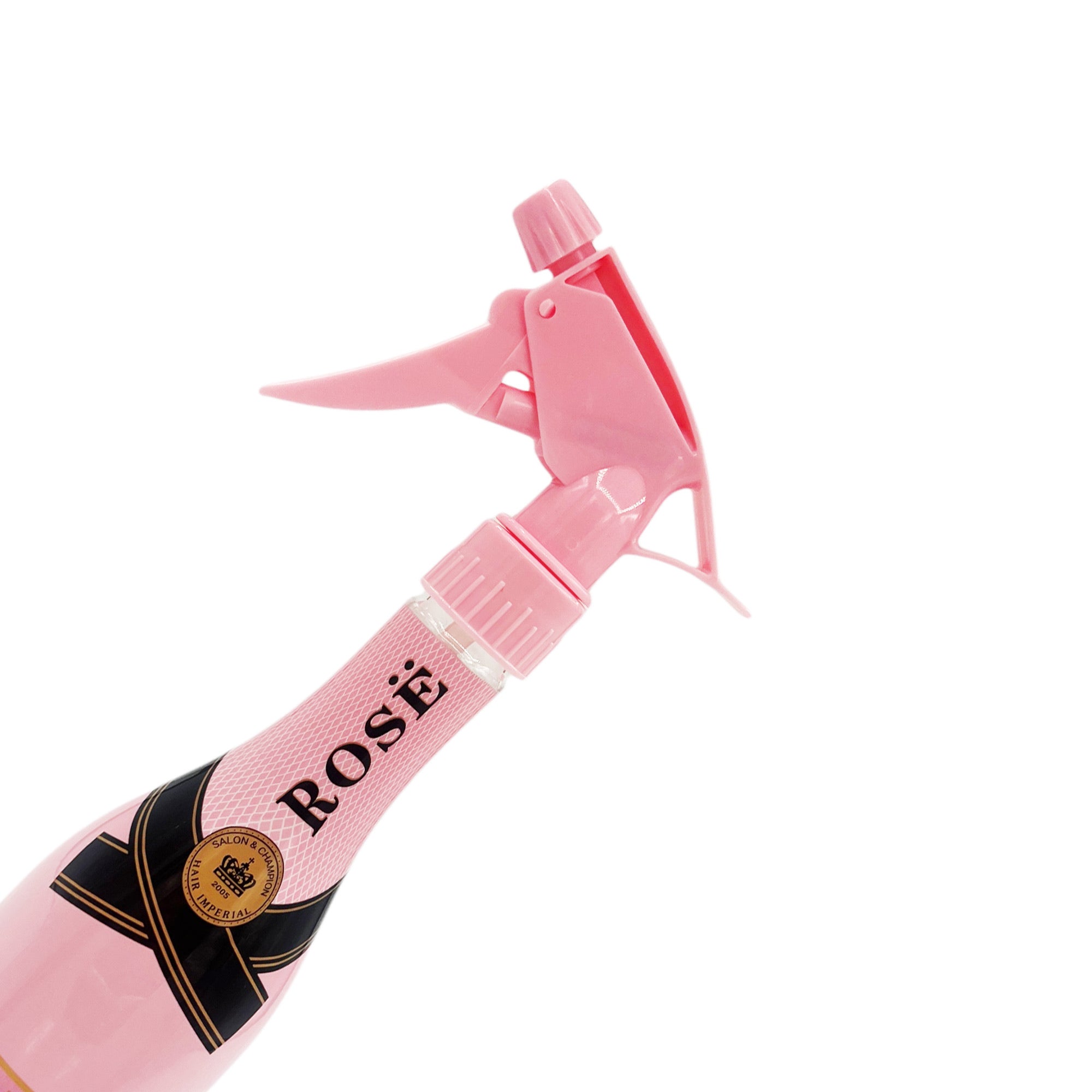 Eson - Water Spray Bottle 280ml Extreme Mist Sprayer Champagne Style (Pink)