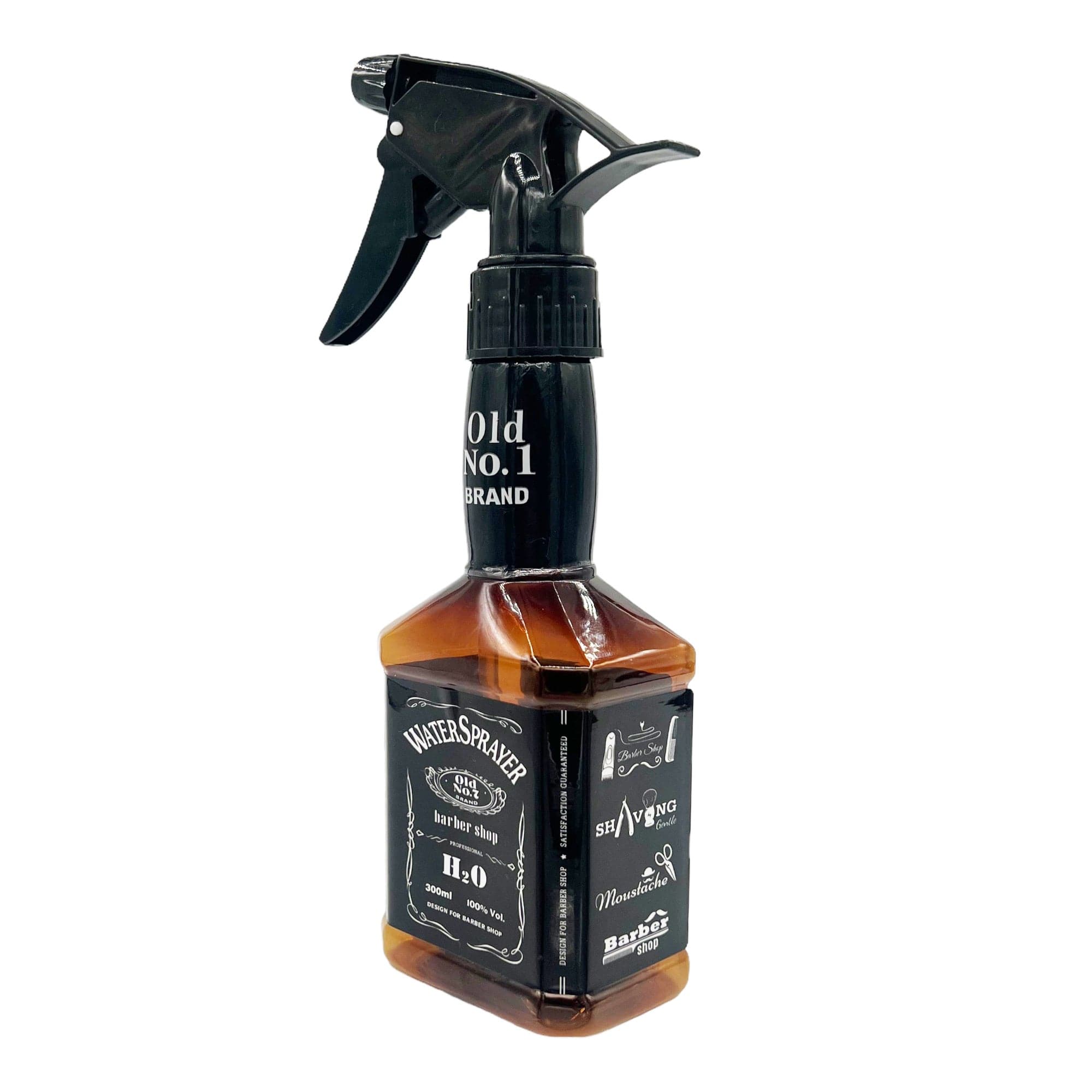 Eson - Water Spray Bottle 300ml Empty Refillable Atomizer Mist Sprayer (Brown) - Eson Direct