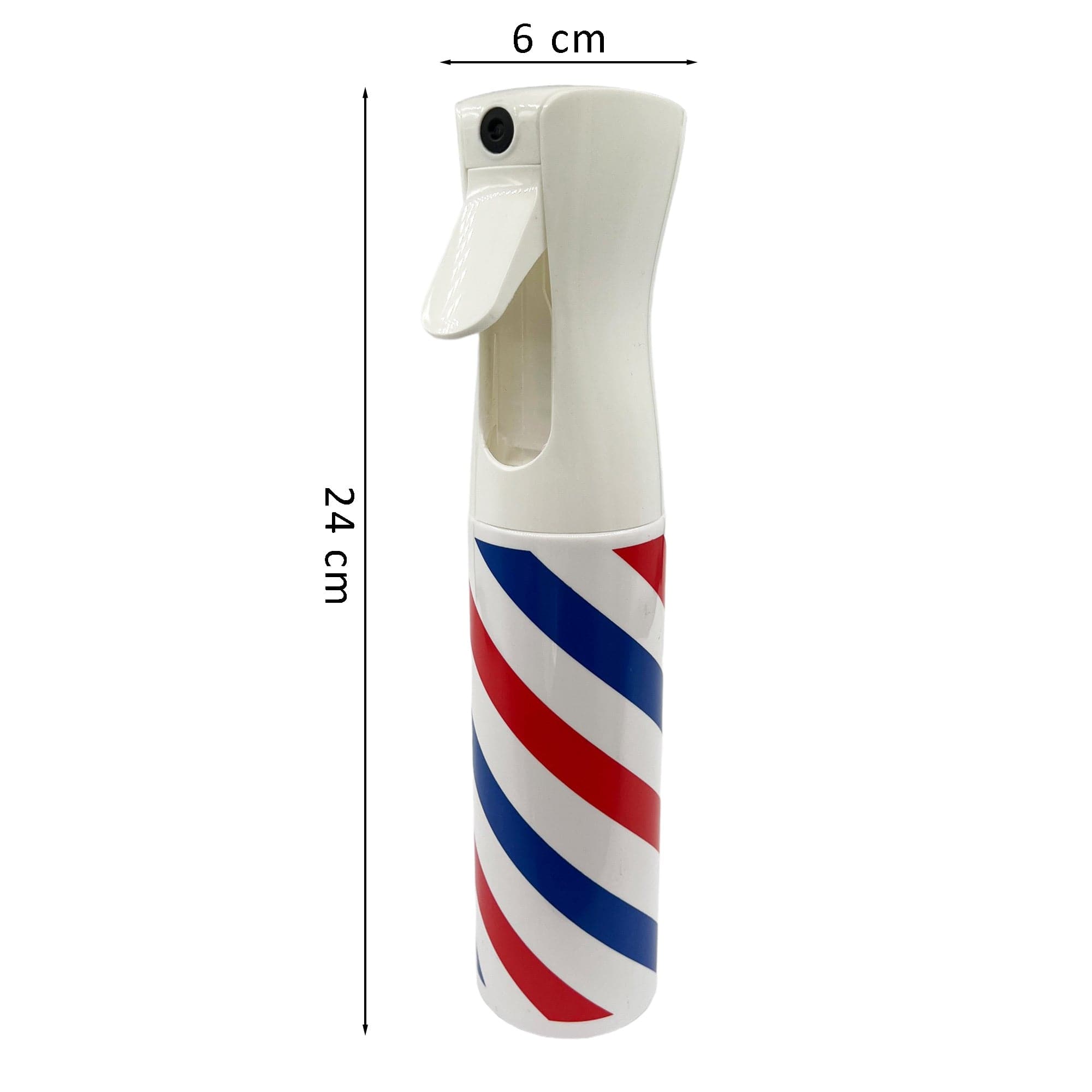Eson - Water Spray Bottle 300ml Empty Refillable Continuous Water (Red White & Blue) - Eson Direct