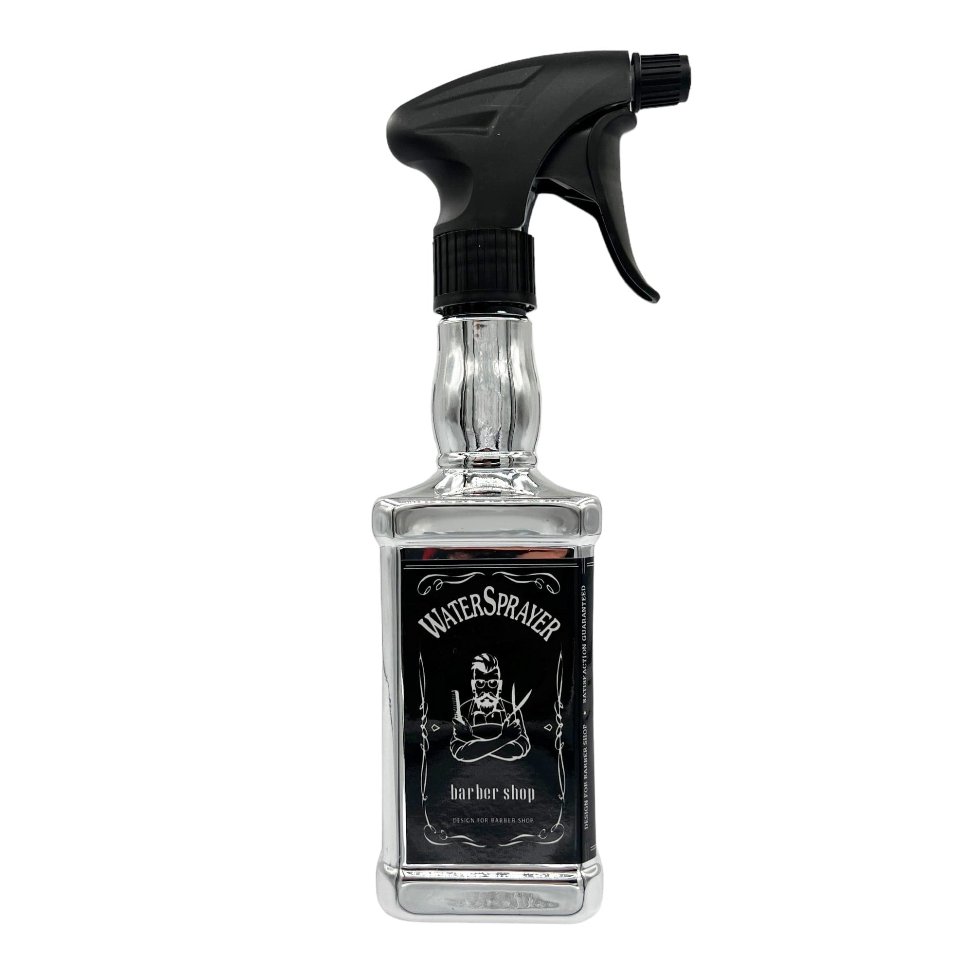 Eson - Hair Water Spray Bottle 500ml Empty Refillable Ultra Fine Mist Sprayer (Silver)