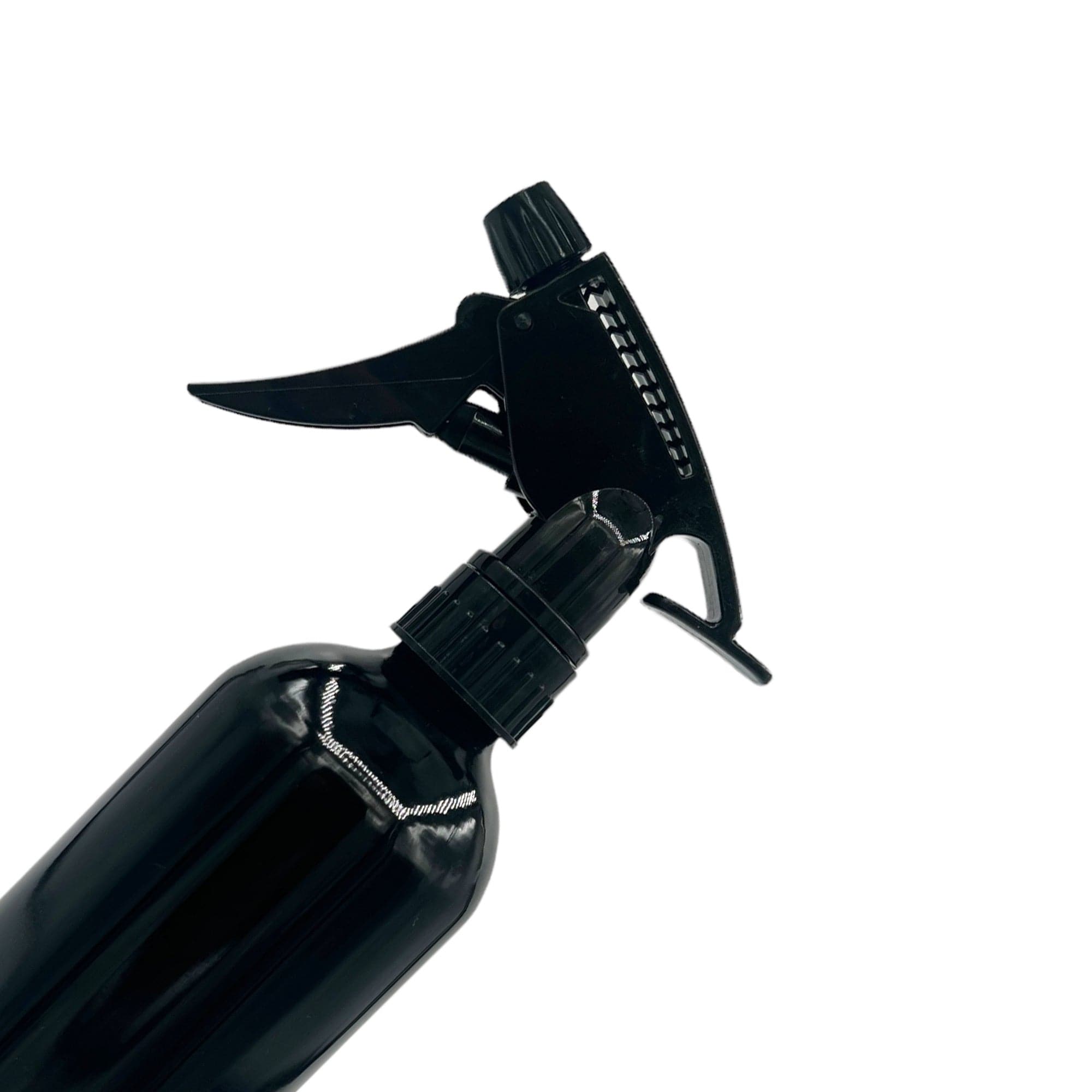 Eson - Hair Water Spray Bottle 500ml Metallic Empty Refillable Ultra Fine Mist Sprayer (Black)