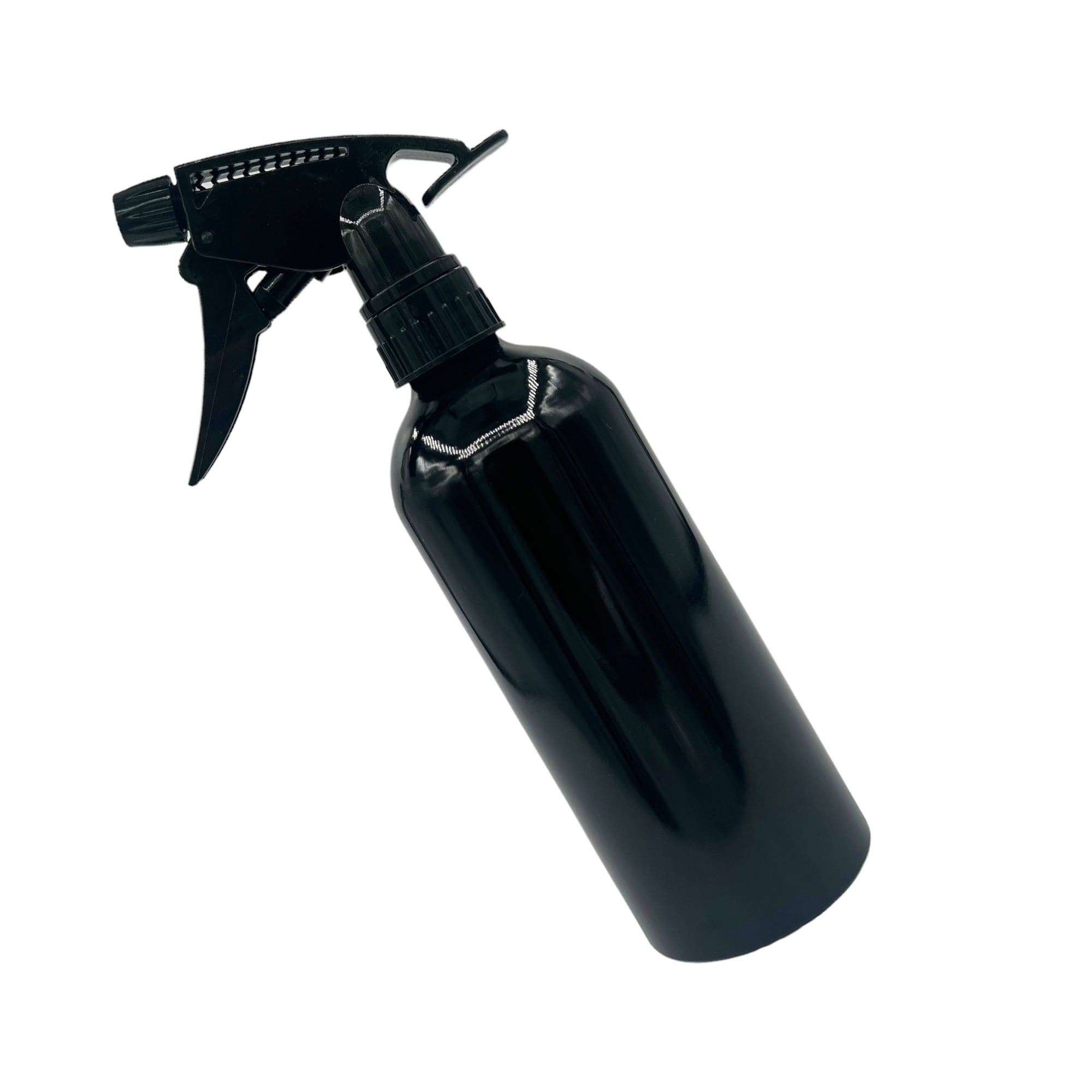 Eson - Hair Water Spray Bottle 500ml Metallic Empty Refillable Ultra Fine Mist Sprayer (Black)